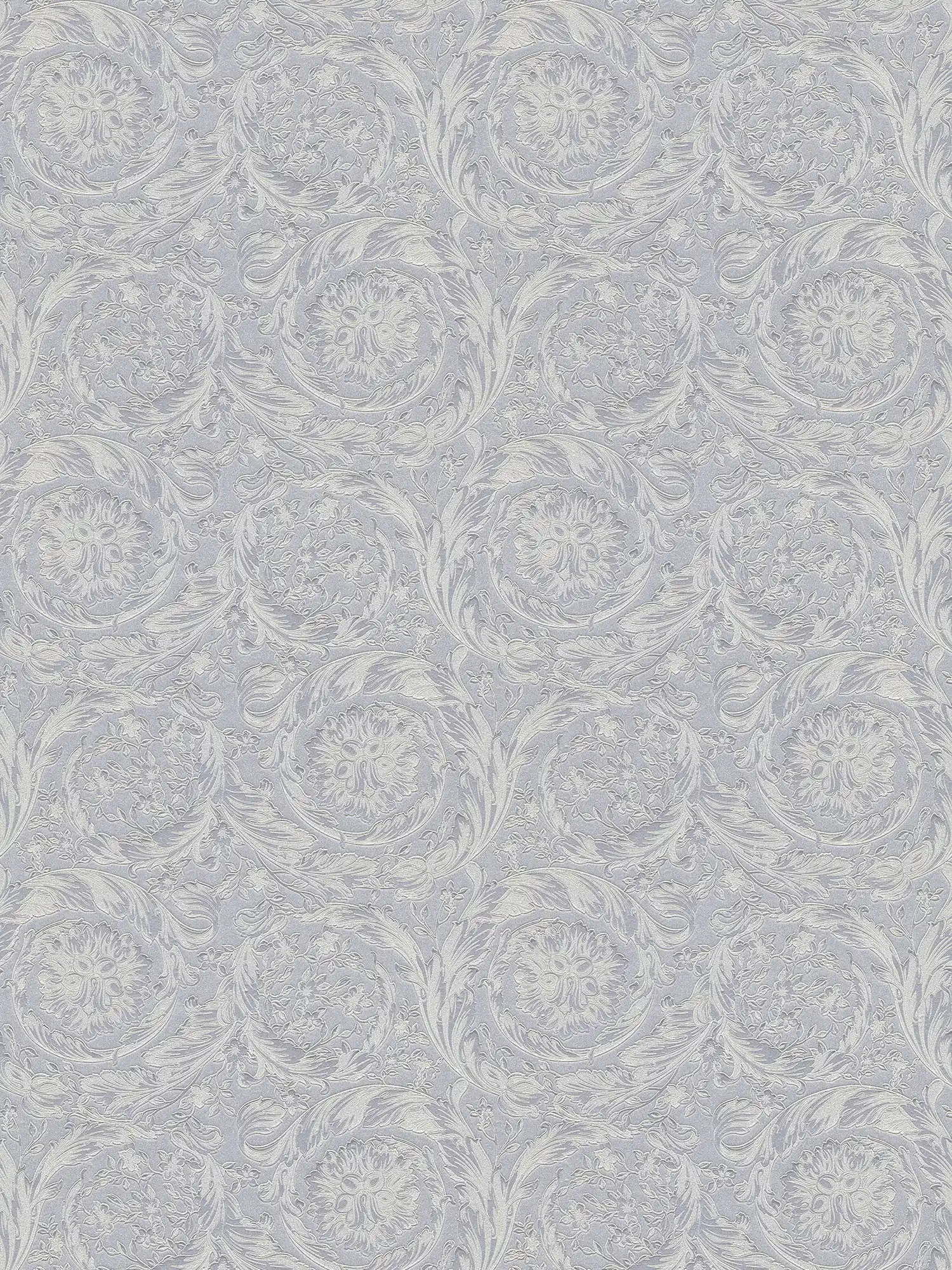         Silver VERSACE wallpaper shimmer effects - silver, grey
    