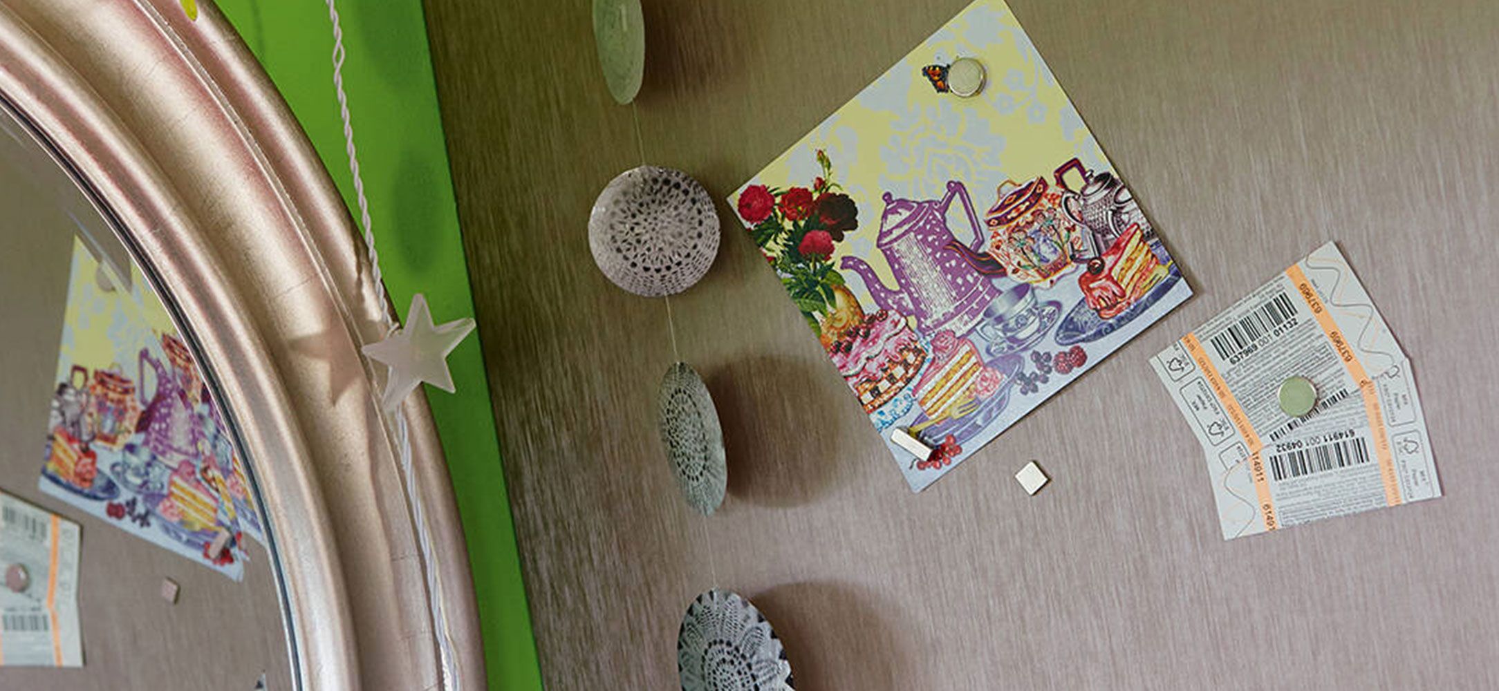 papier peint magnétique avec image