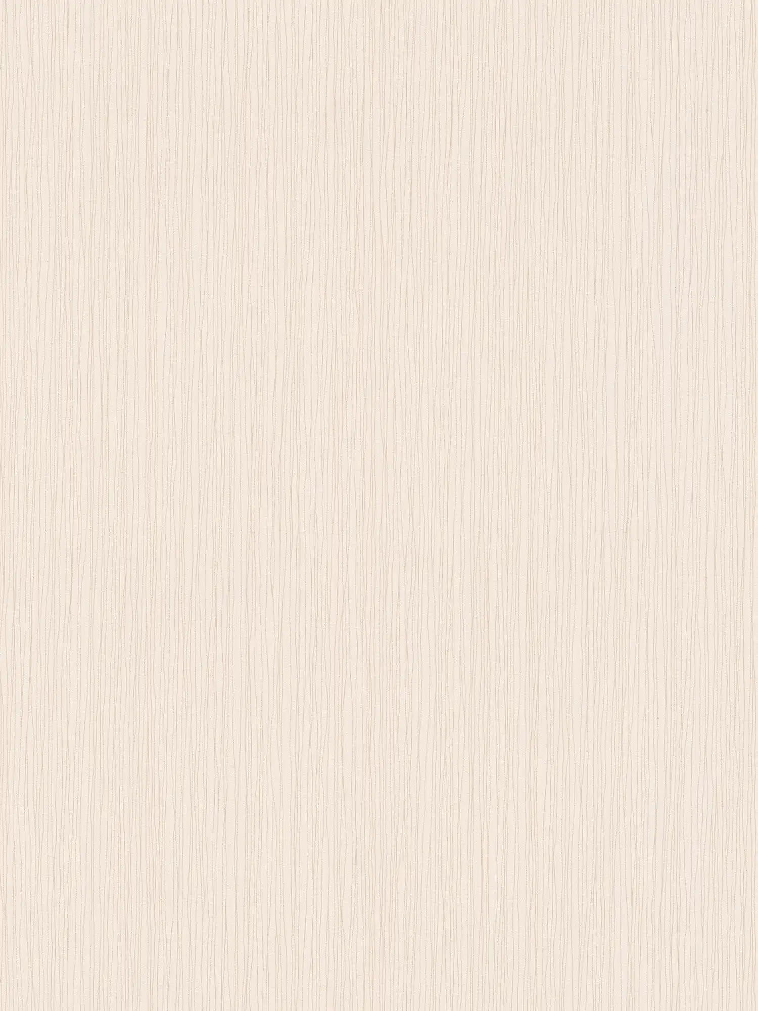         Bright non-woven wallpaper beige line design & embossed texture
    