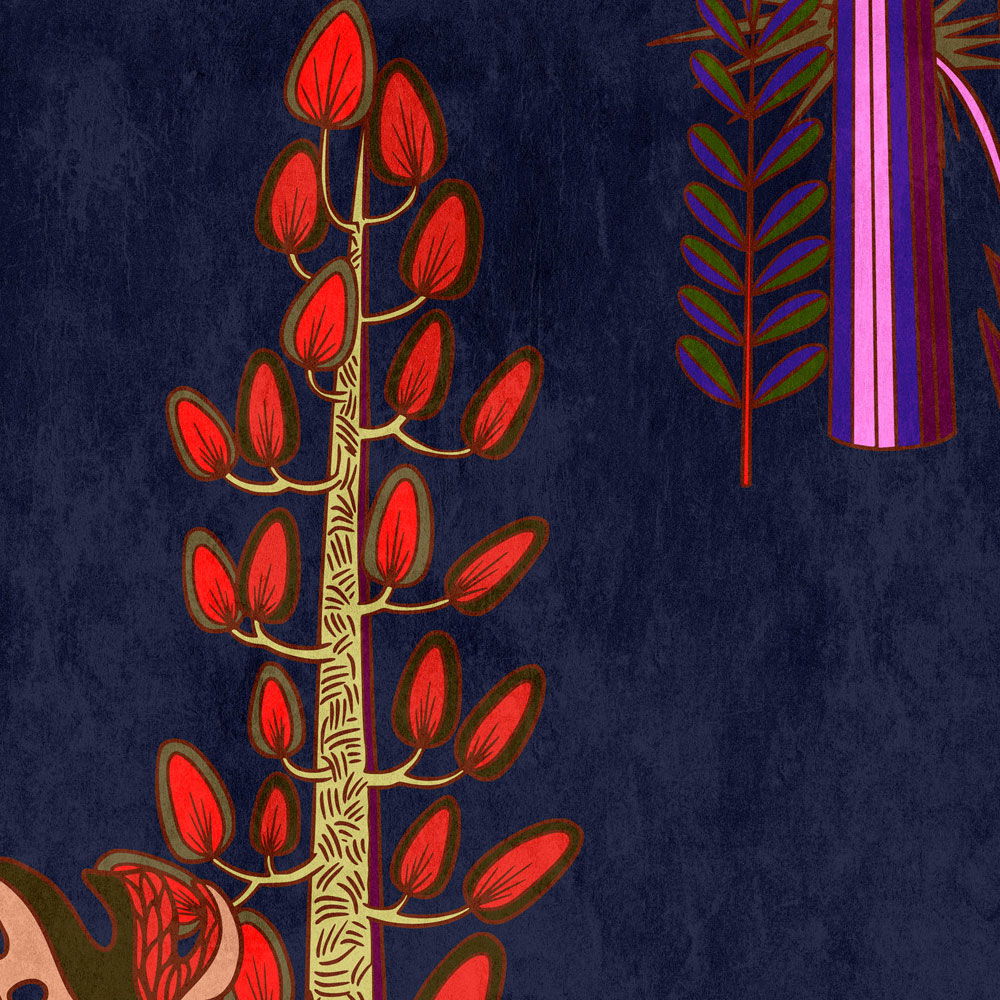 Kunst, Florales Design, Grafiken, Muster, Moderne Kunst