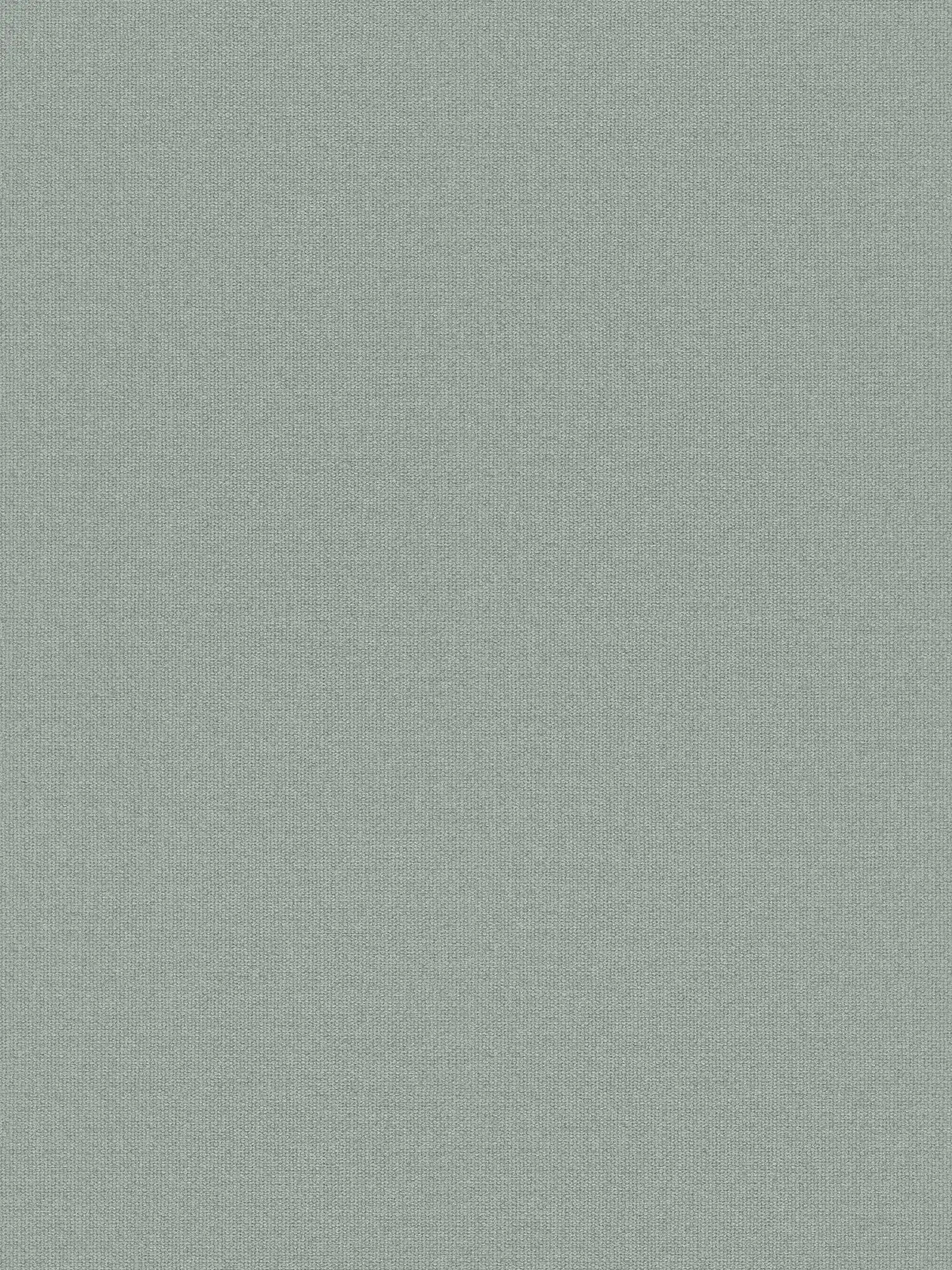 Textiloptik Tapete Vlies mit Struktureffekt, einfarbig – Grün