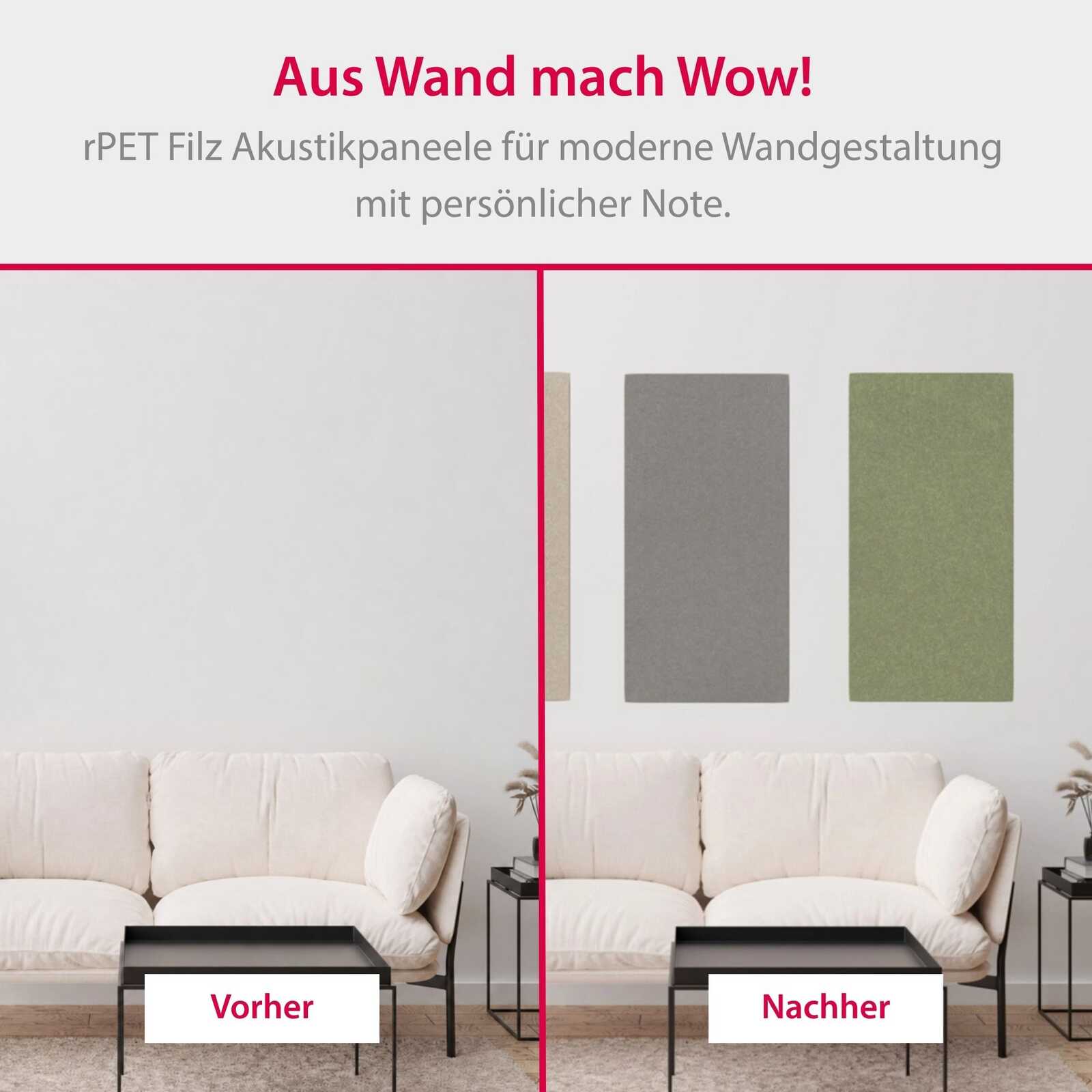 wohnzimmer, sofa, beige, akustikpanel, wanddekor