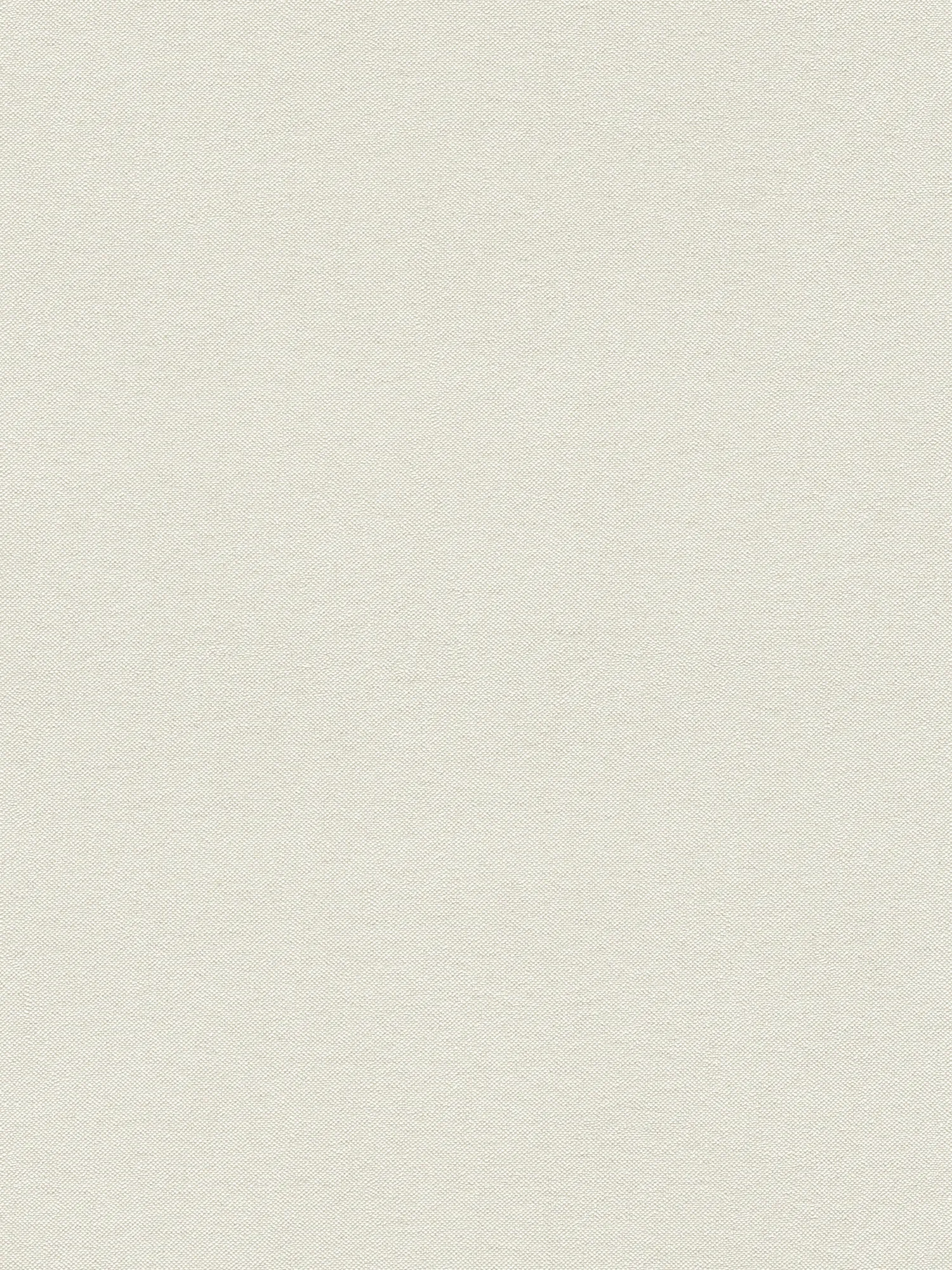 Vliestapete einfarbig mit dezenter Strukturprägung – Creme, Beige, Weiß