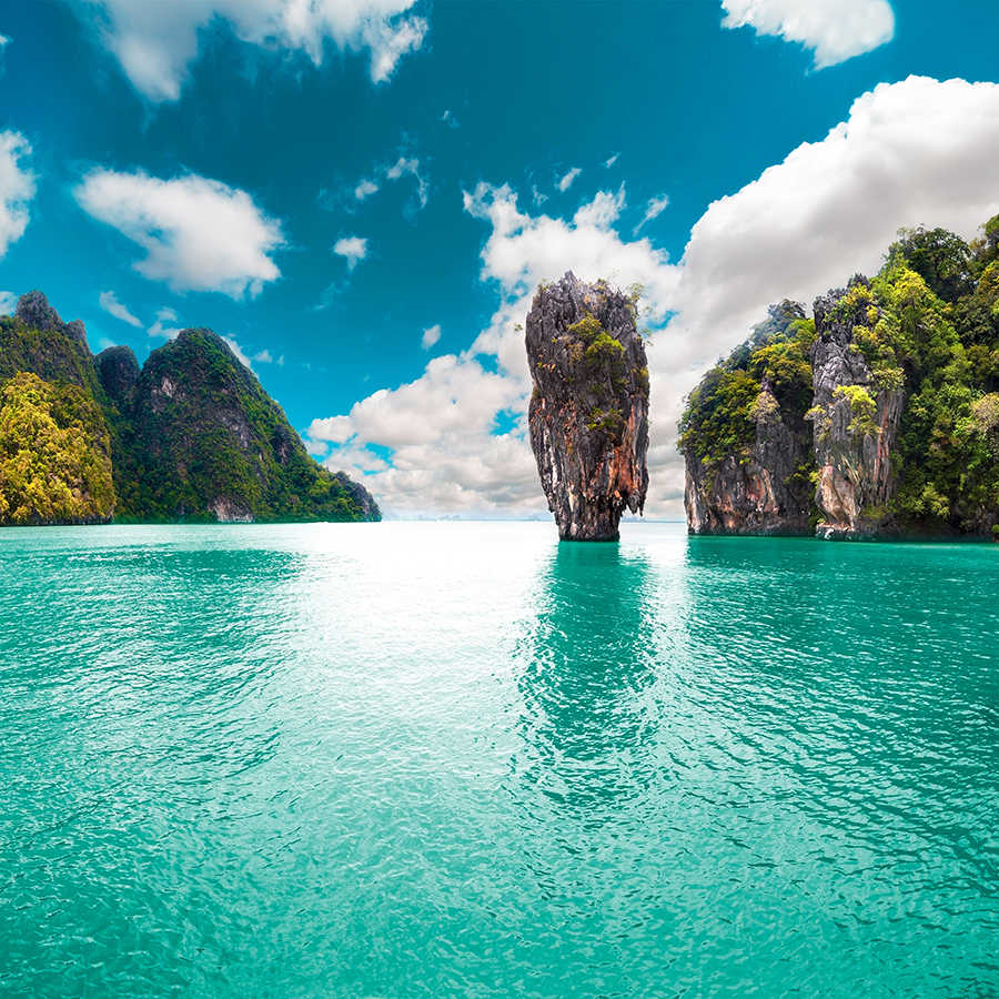 Karibik, Türkisblaues Wasser, Felsformation, Insel, Urlaubslandschaft