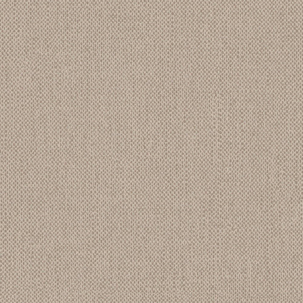            Vliestapete Beige uni & matt mit Textilstruktur – Beige, Braun
        