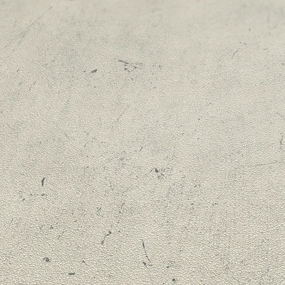 Vliestapete mit Scheibenputz-Optik &amp; Farbschraffur – Beige