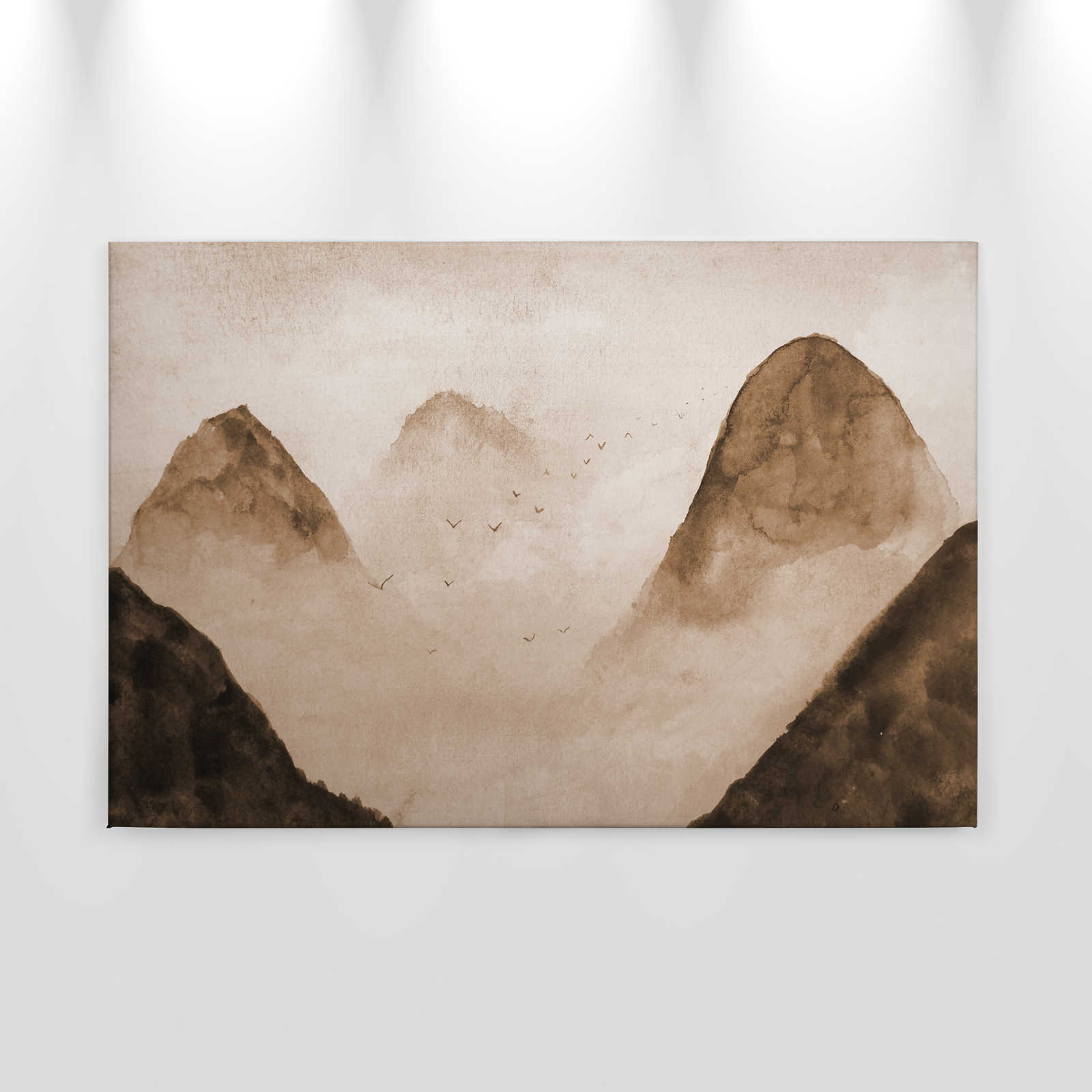             Leinwand Nebel Landschaft – 0,90 m x 0,60 m
        
