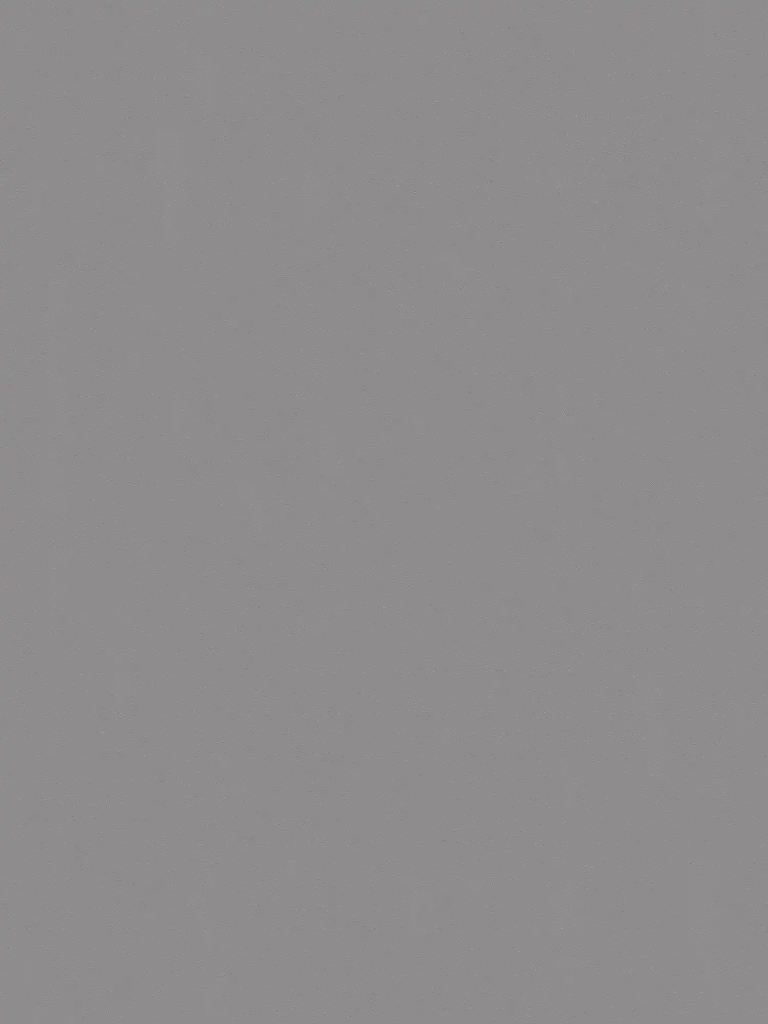         Non-woven wallpaper grey plain with flat structure & matte surface
    