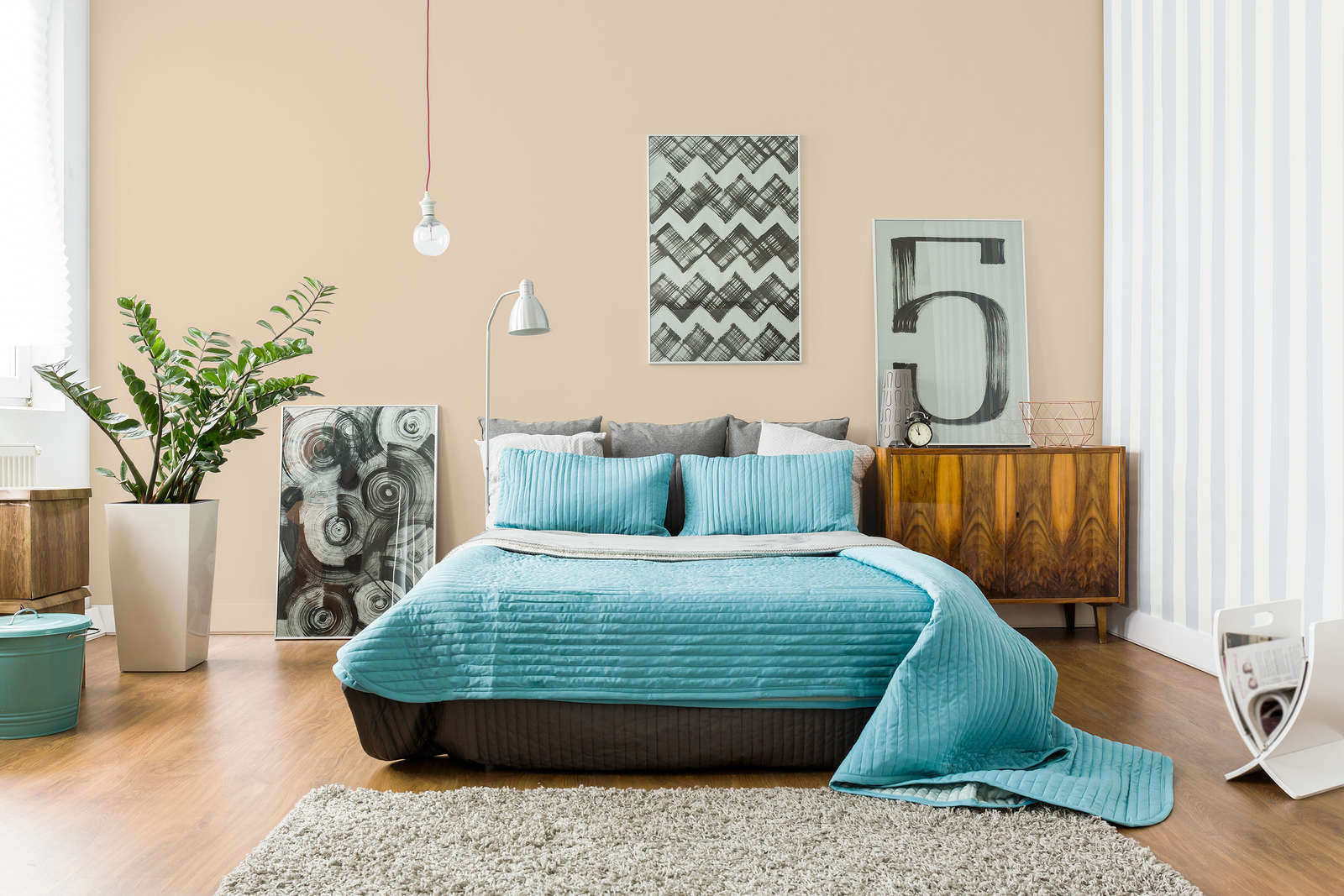             Premium Wandfarbe sanftes Hellbeige »Pretty Peach« NW900 – 1 Liter
        