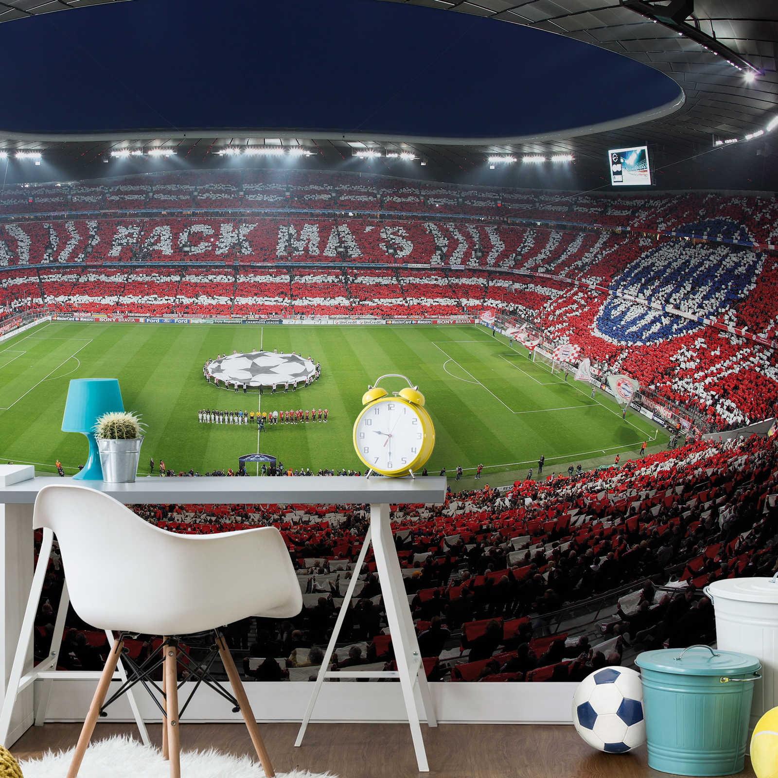 Fototapete FC Bayern Stadion 'Pack Ma's'