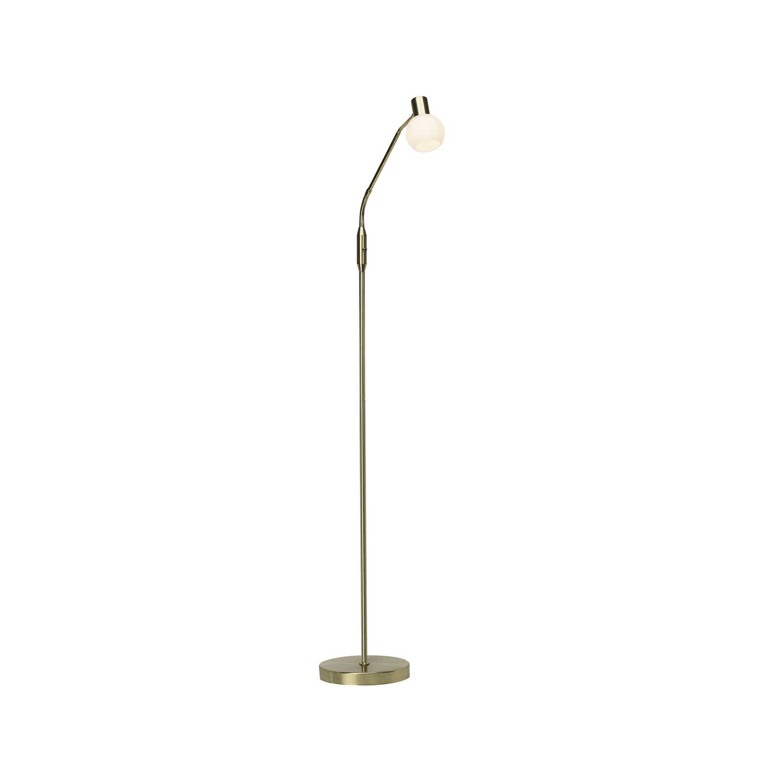         Glass floor lamp - Malou 2 - Gold
    