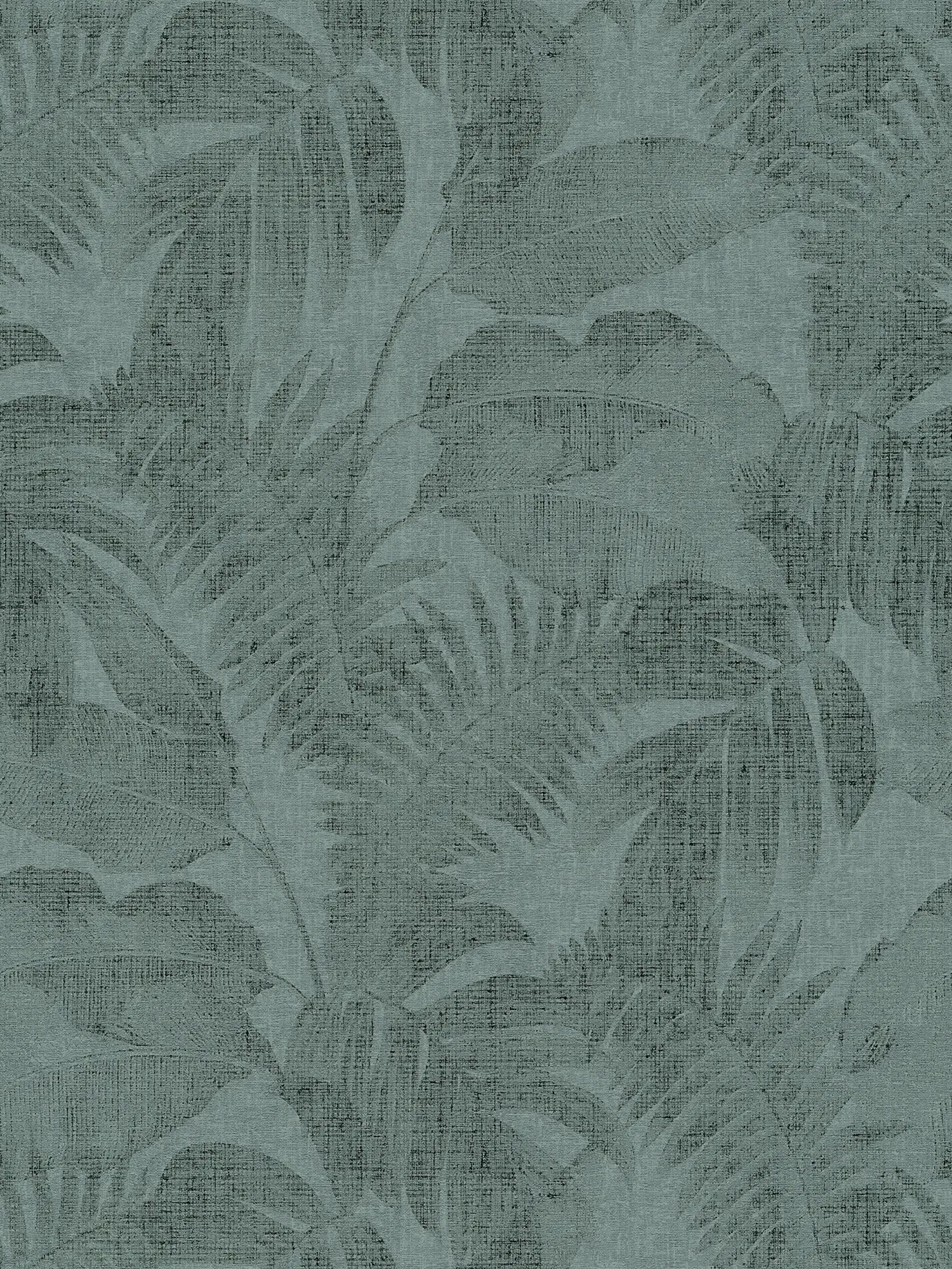         Boho jungle behang met linnen look - groen
    