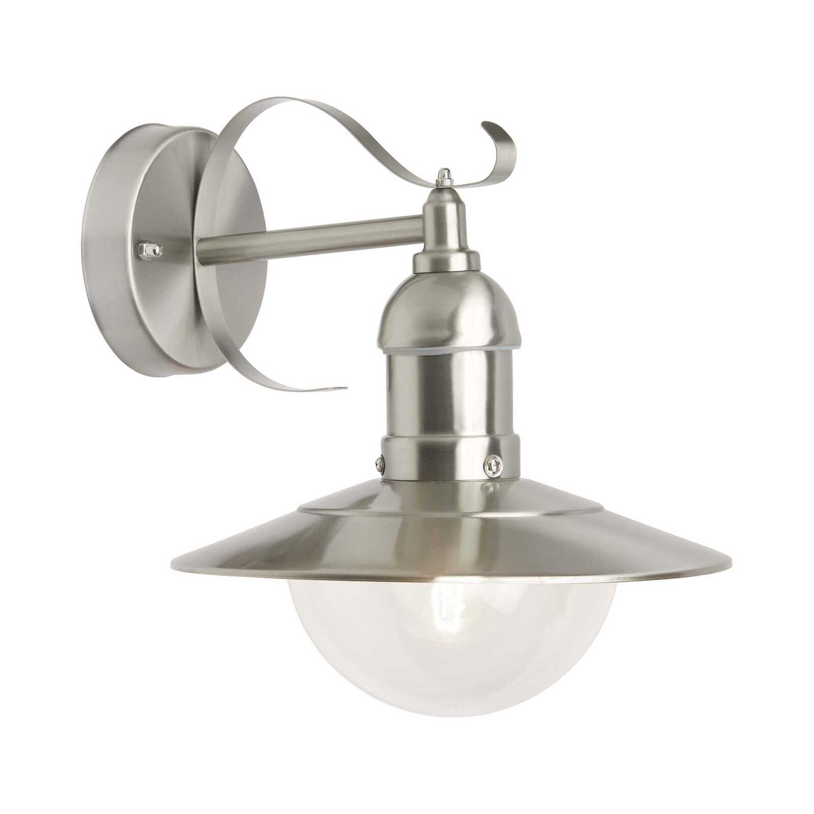         Applique murale d'extérieur en plastique - Andreas - Metallic
    