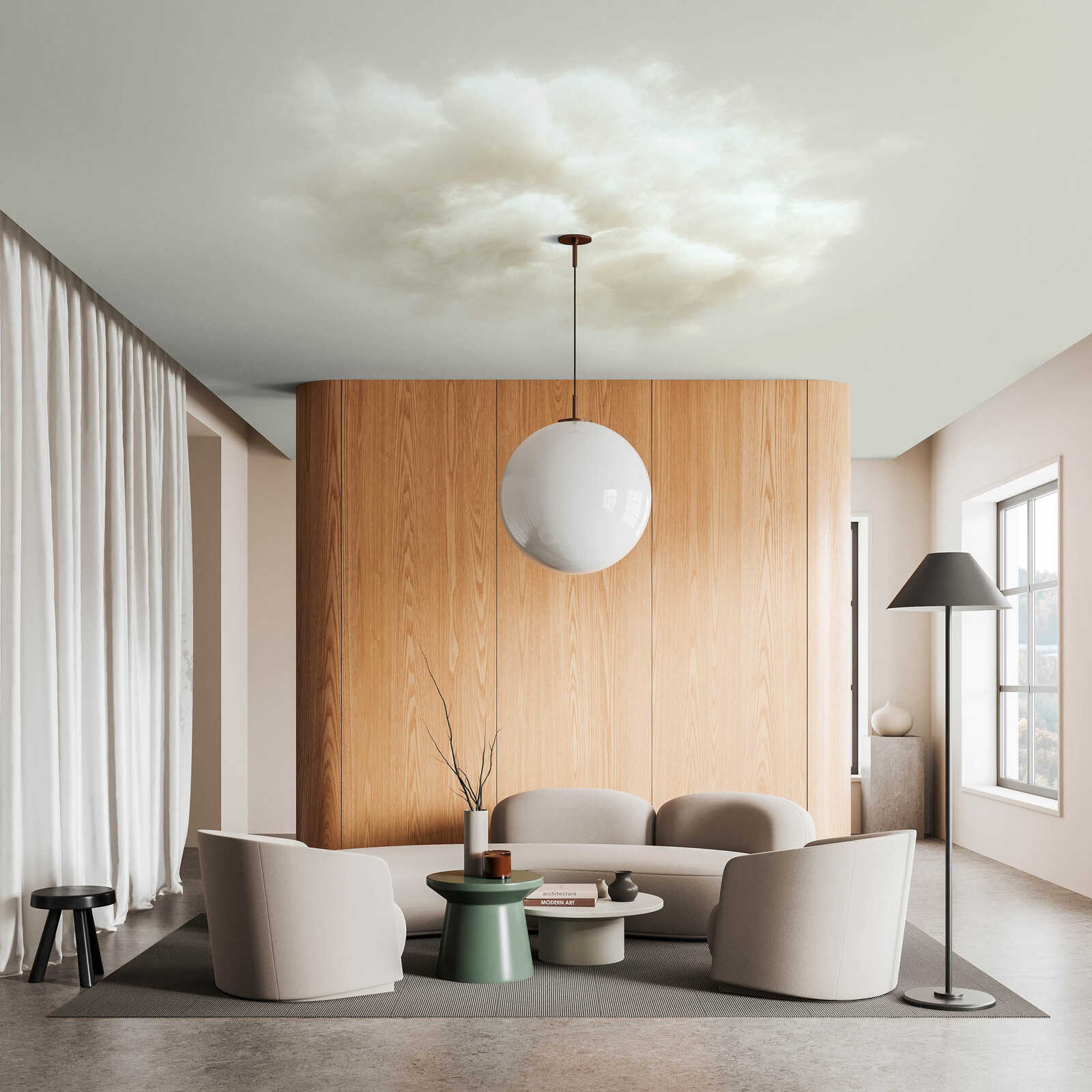 Drinnen, Innenarchitektur, Lampe, Dekoration für Zuhause