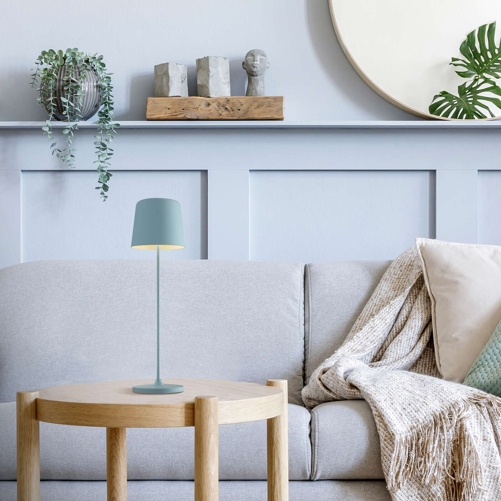             Tischleuchte aus Metall - Cosy 1 – Blau
        