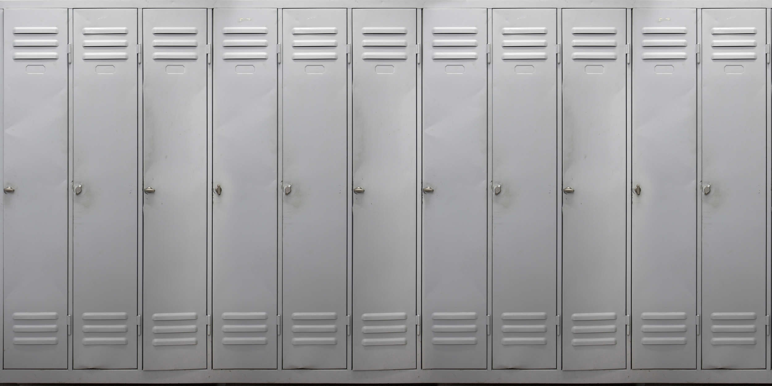             Industrial Style Fototapete Vliestapete – Graue Metallschränke im Loft Design – Grau, Schwarz
        