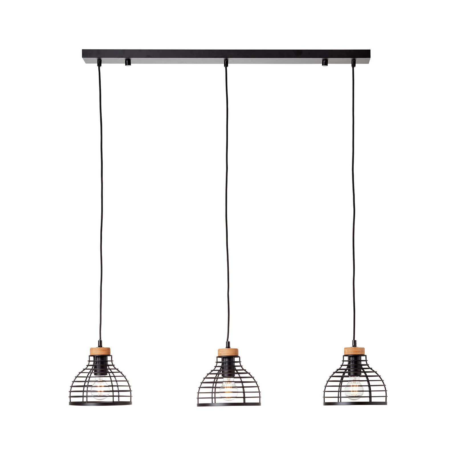         Houten hanglamp - Annelie 5 - Bruin
    