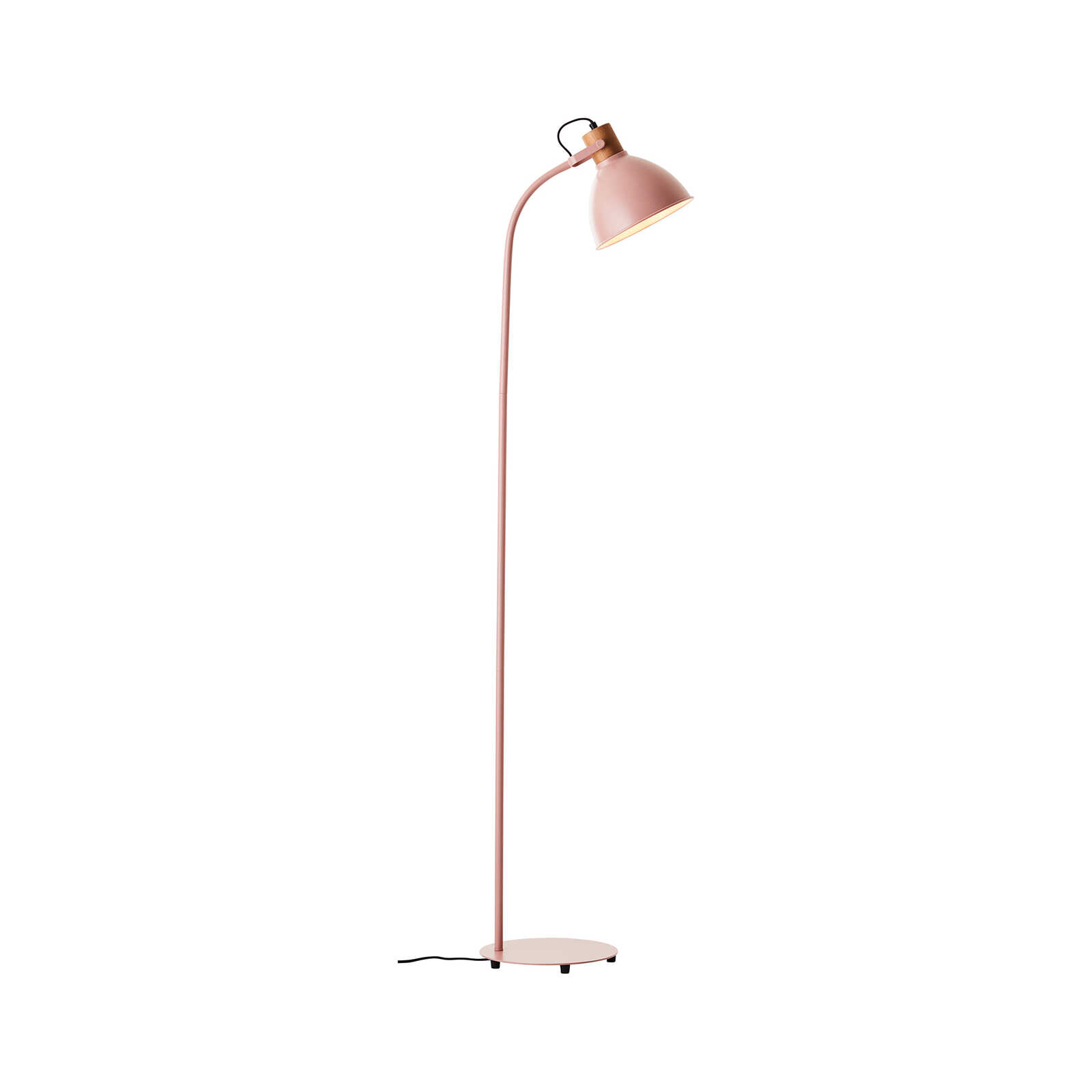         Wooden floor lamp - Franziska 7 - Pink
    