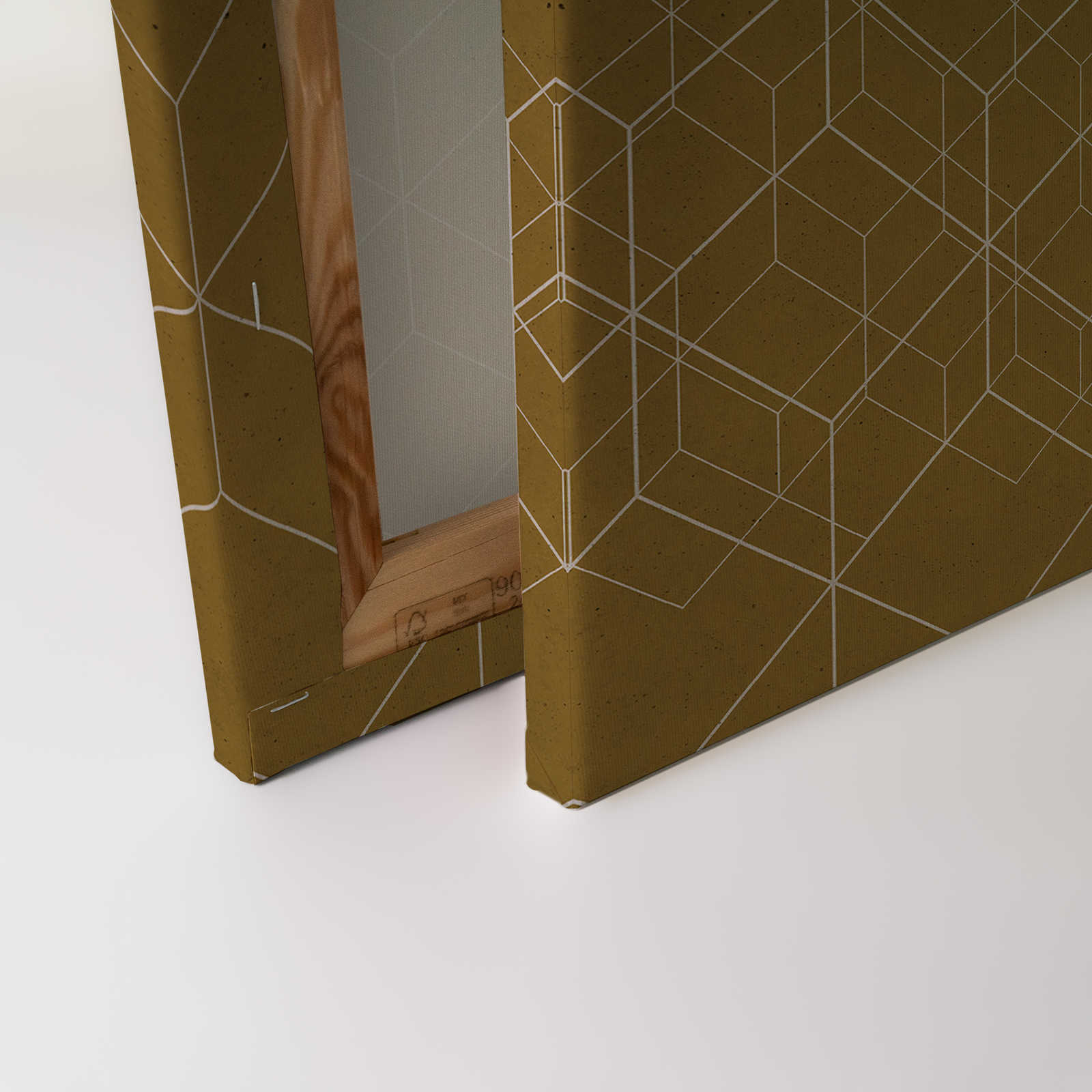             Leinwandbild geometrisches Muster – 0,90 m x 0,60 m
        