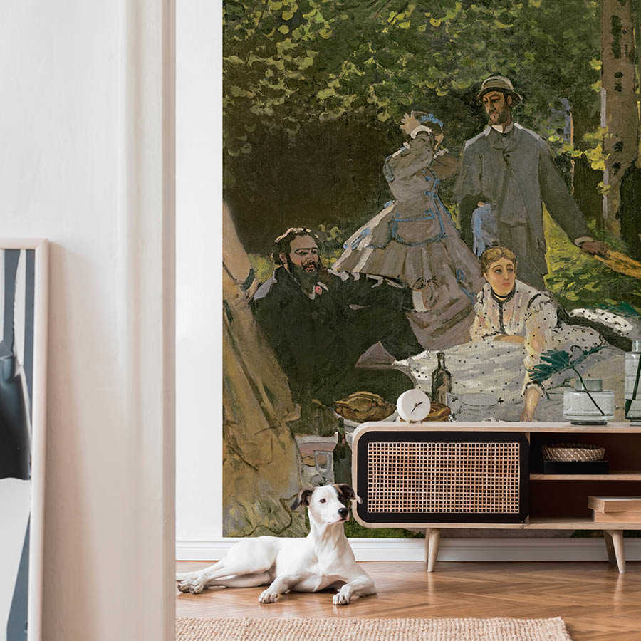         Fototapete "Weg in Monets Garten in Giverny" von Claude Monet
    