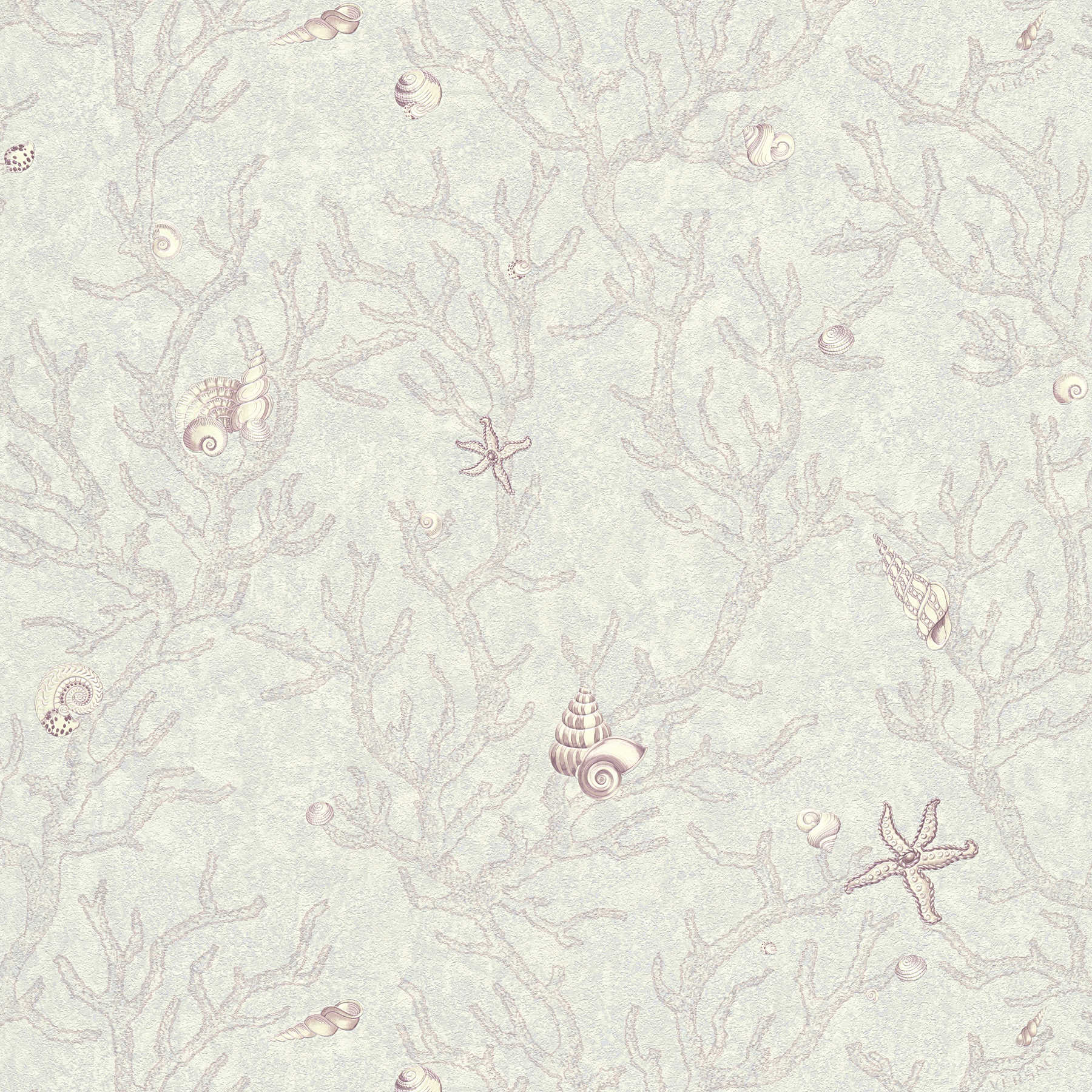         VERSACE Tapete Unterwasser Welt & Metallic Effekt – Grau, Violett
    