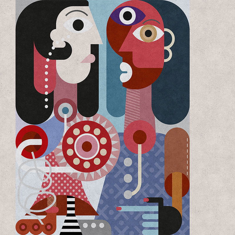 Applikation, Dekoration für Zuhause, Kunst, Malerei, Grafiken