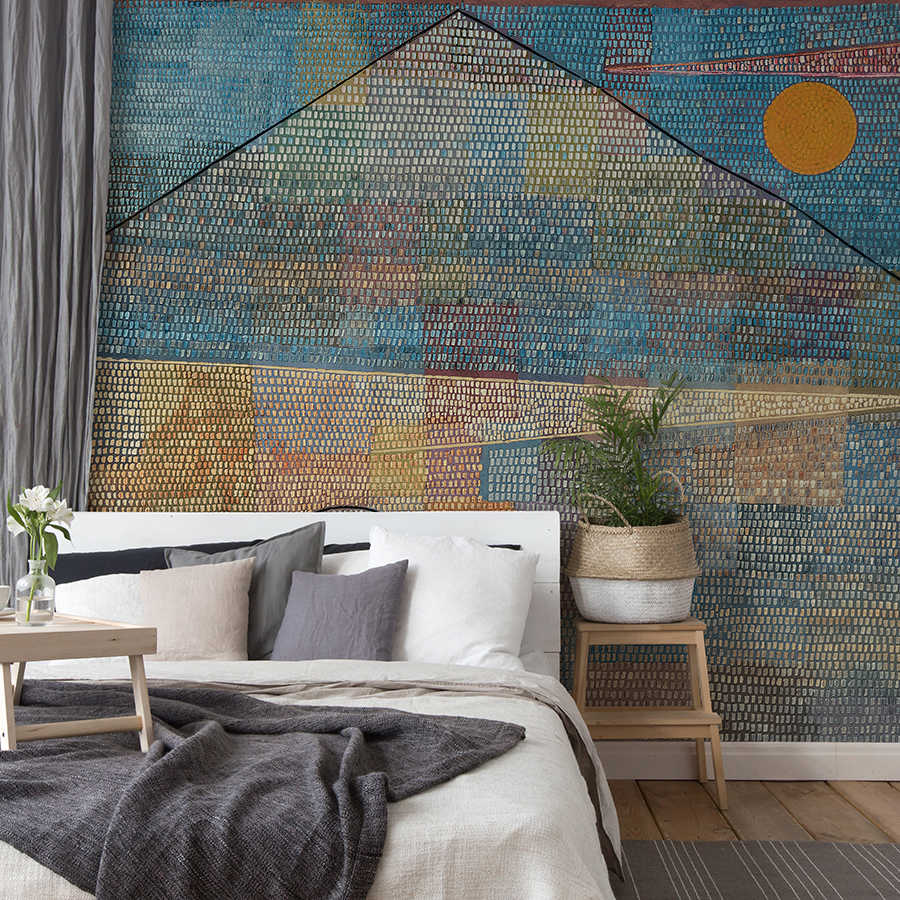 Wandteppich, Wandbild, Schlafzimmerdekoration, Geometrische Kunst, Mosaikmuster