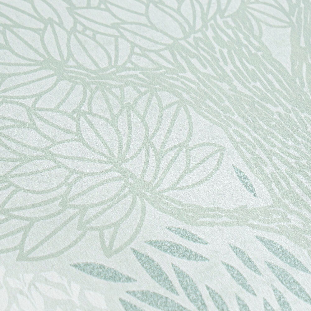             Zauberhafte Wald Kinderzimmer Vliestapete mit Waldtieren für kleine Naturfreunde – Braun, Grün, Weiß
        