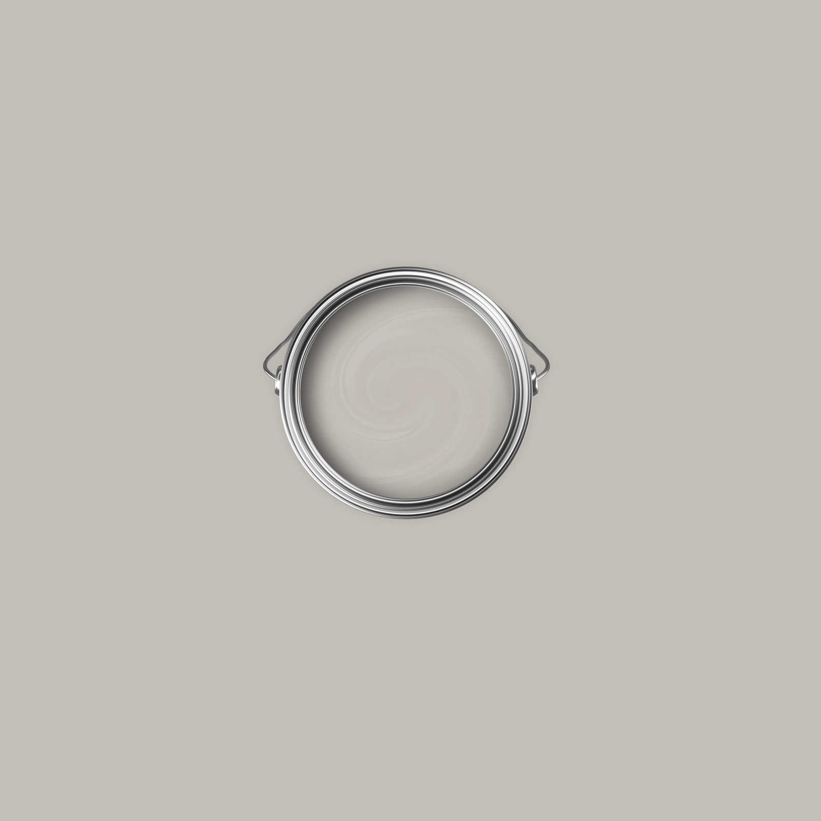 Premium Wandfarbe sanftes Seidengrau »Creamy Grey« NW111 – 1 Liter