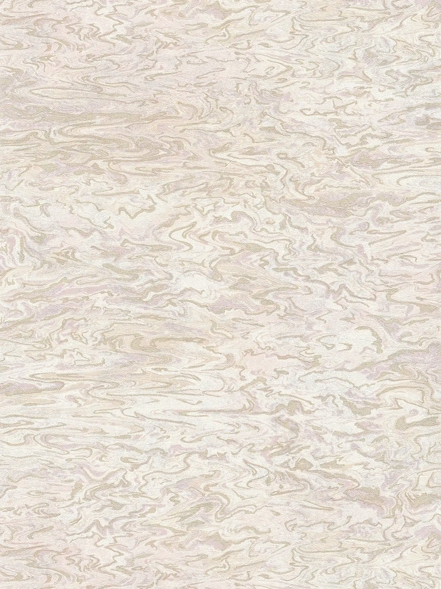         Wallpaper cream pink mottled quartz design - pink, white
    