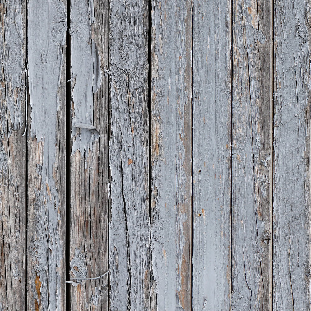 Holz, Holzplanken, Misslungene Lackierung, abblätternde Farbe, Graues Holz