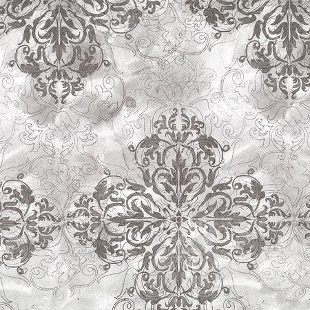         Graue Fototapete mit Ornament Muster & Design Effekten
    