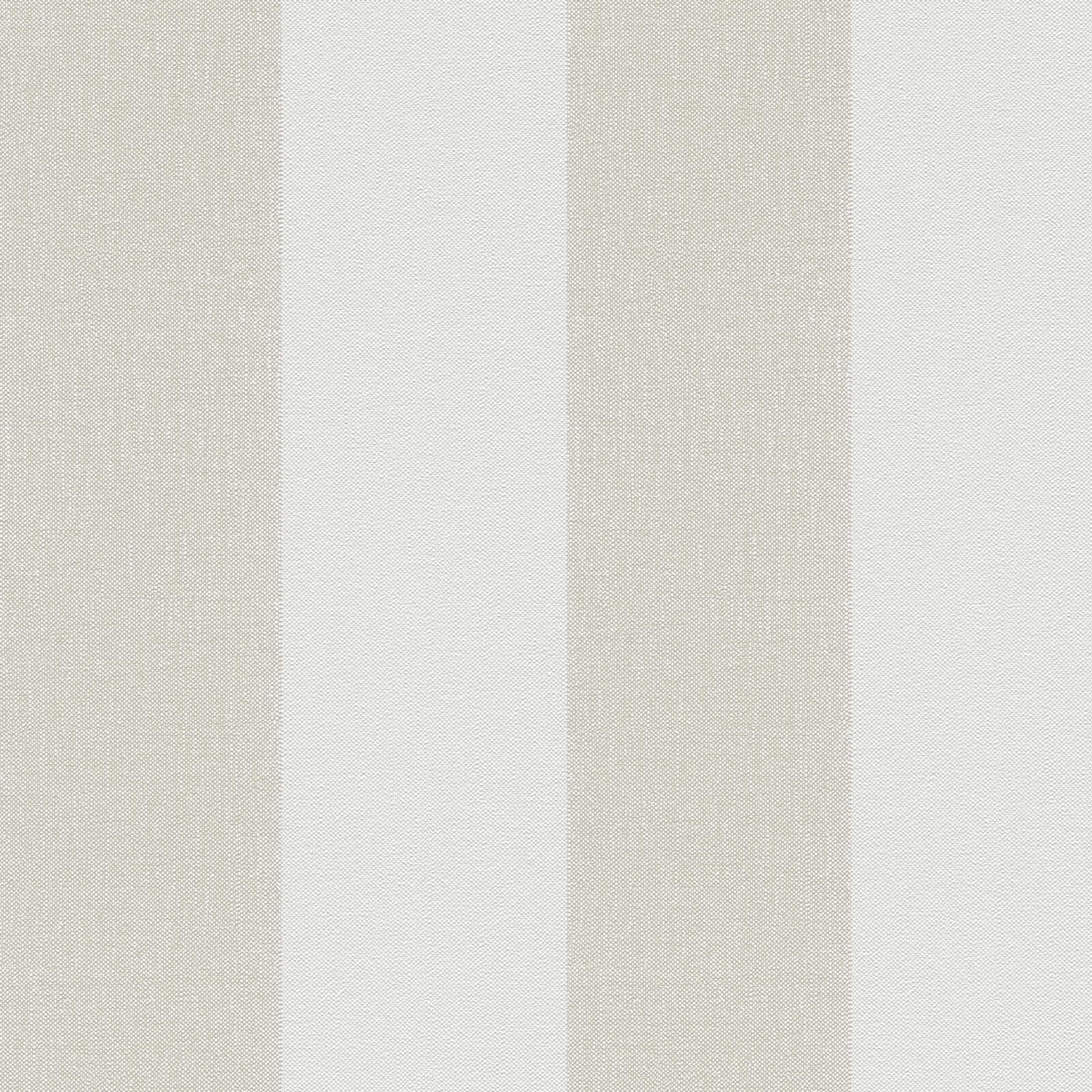         Selbstklebendes Panel Blockstreifen mit zeitloser Textilstruktur für ein stilvolles Ambiente – Braun, Beige, Creme
    