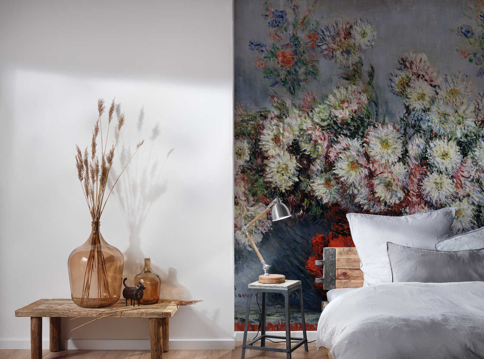             Fototapete 'Chrysanthemen' von Claude Monet
        