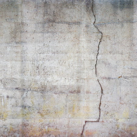Beton, Riss, Wand, Textur, Industriell