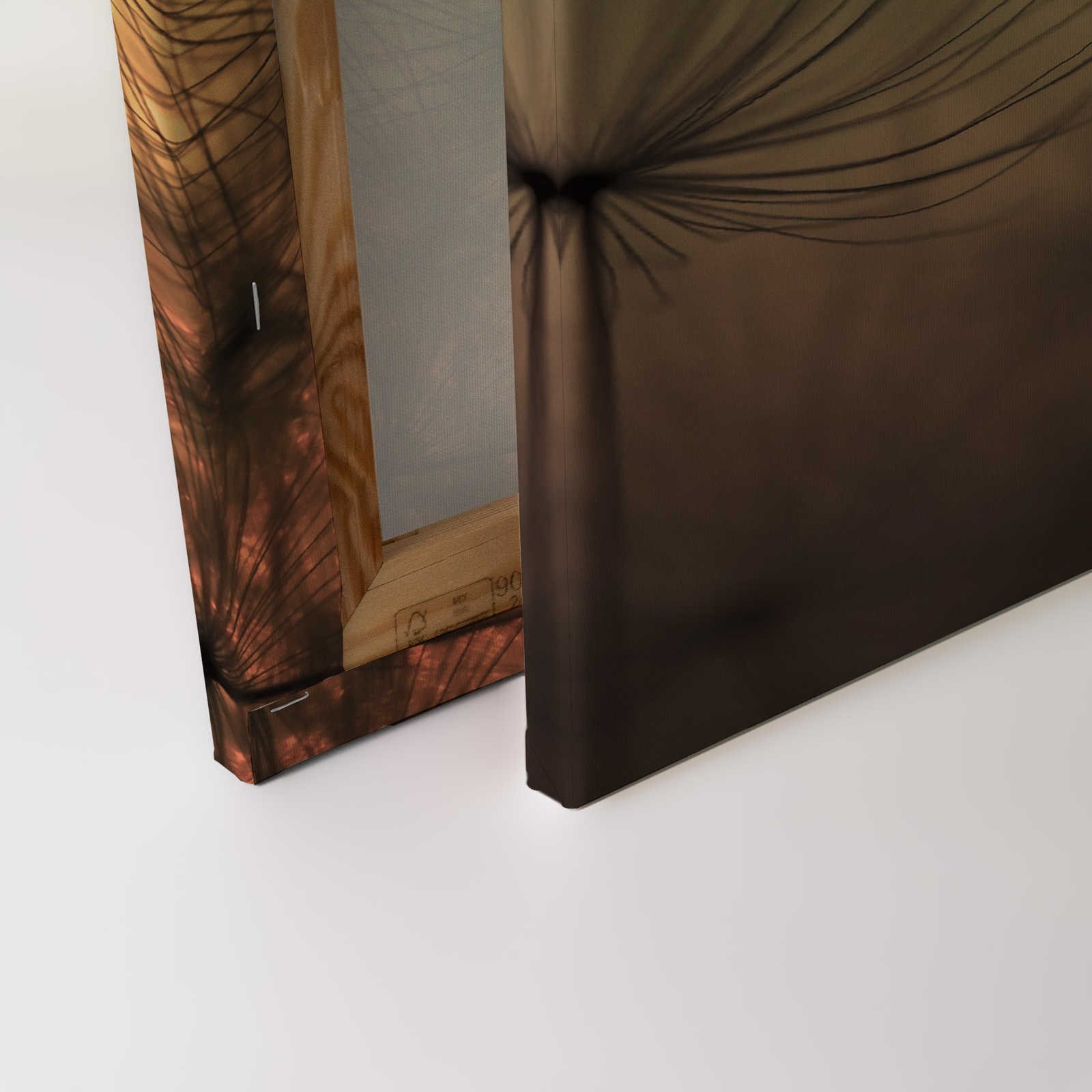             Leinwand mit fliegender Pusteblume im Sonnenuntergang – 0,90 m x 0,60 m
        