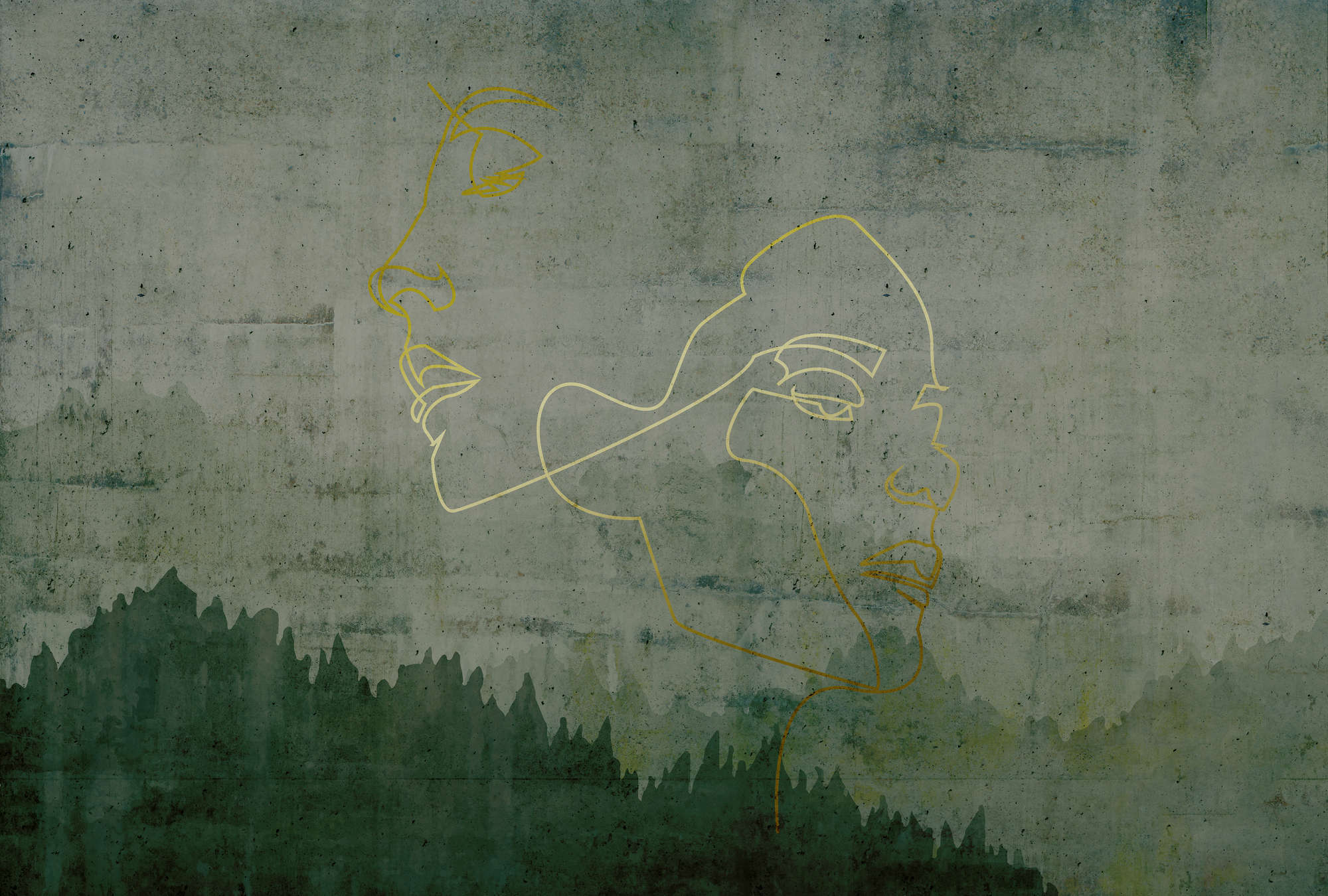 Architektur, Gebäude, Mauer, Kunst, Malerei