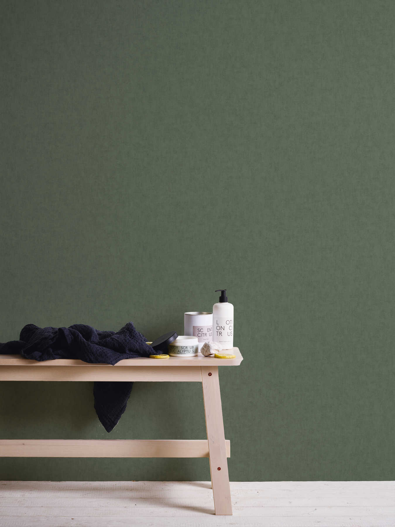            Vliestapete Textil-Optik im Scandinavian Stil - Grau, Braun
        
