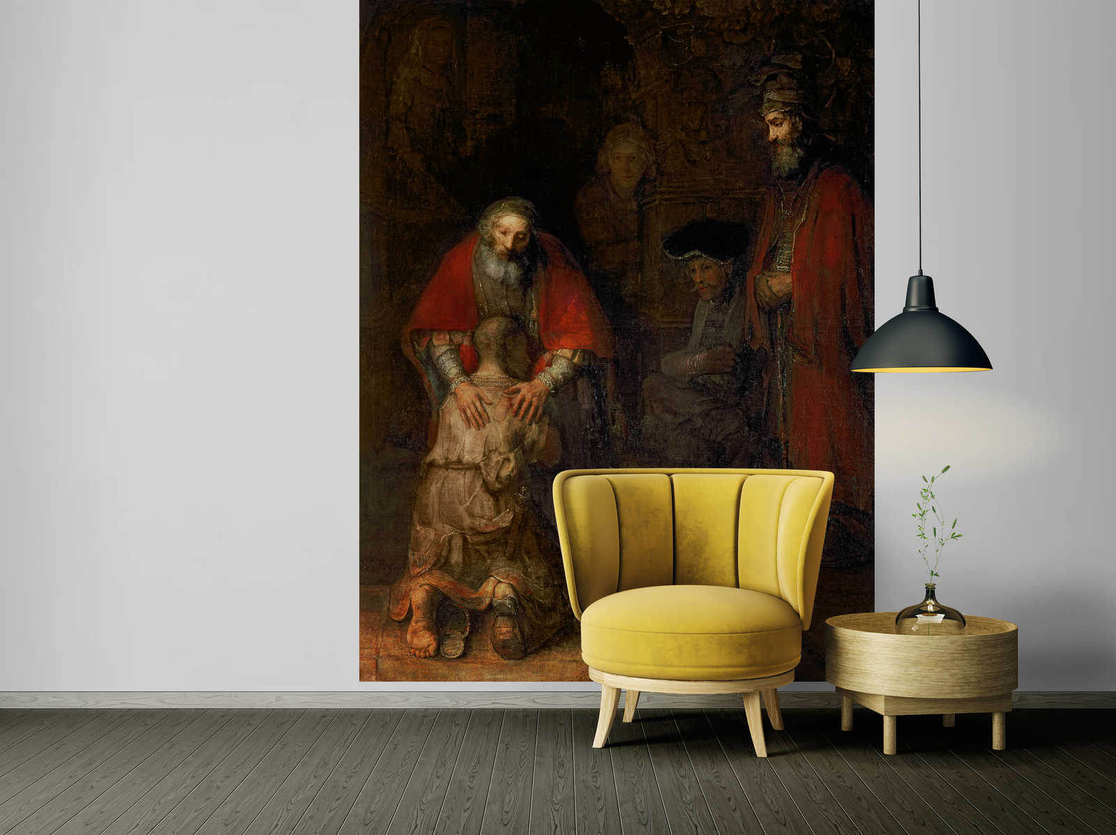 painting, reproduction, old master, rotmantel?, red cloak