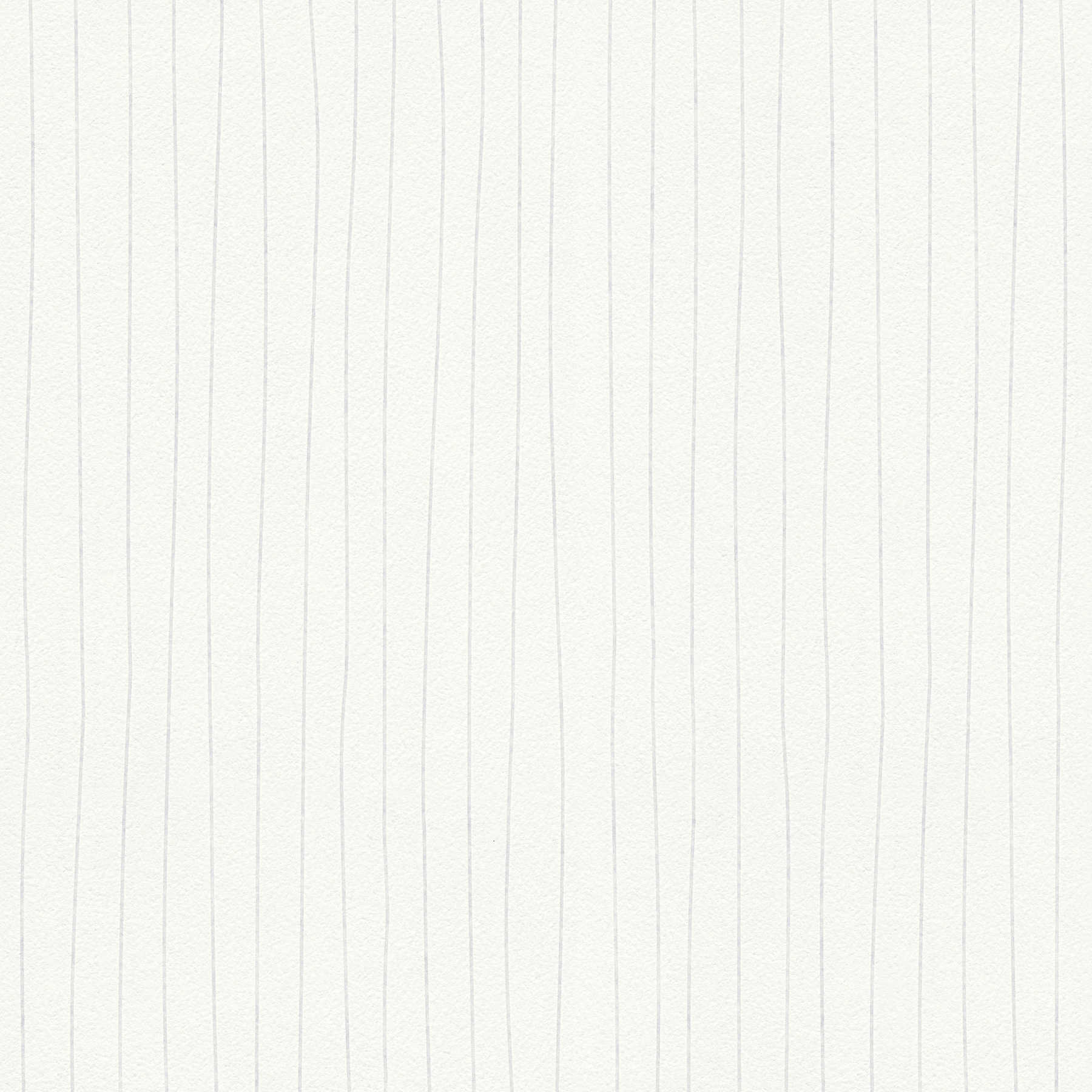         Überstreichbare Tapete mit vertikalem Liniendesign – Weiß
    