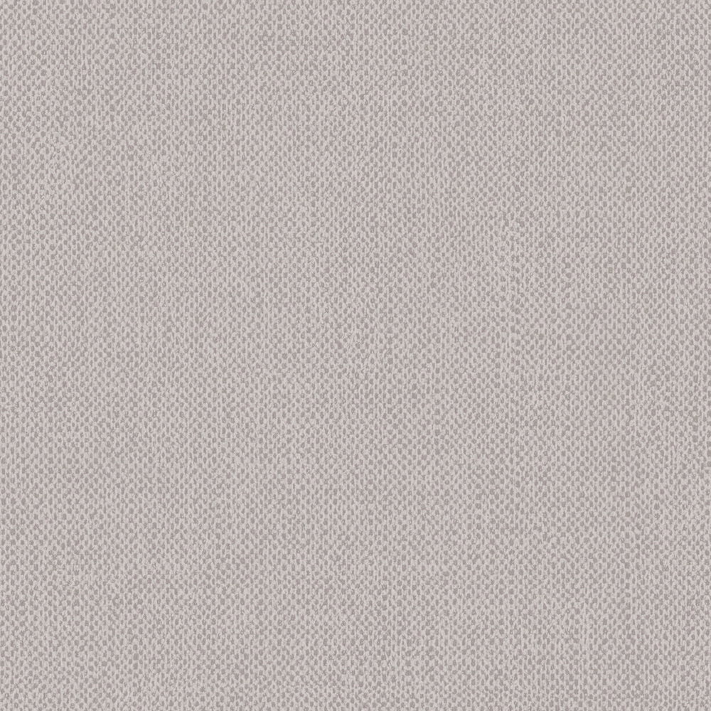 Tapete Taupe unifarben Grau Beige mit Textiloptik – Grau, Braun