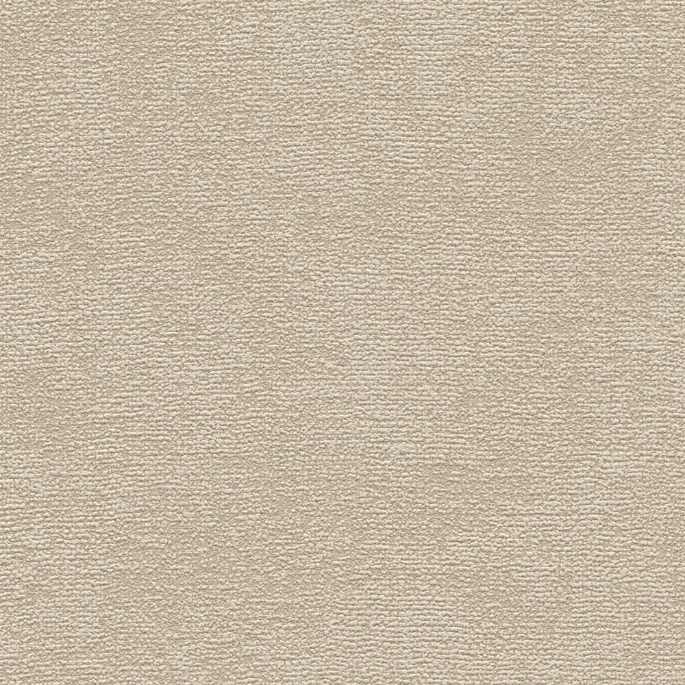 Uni Vliestapete mit feiner Struktur – Beige