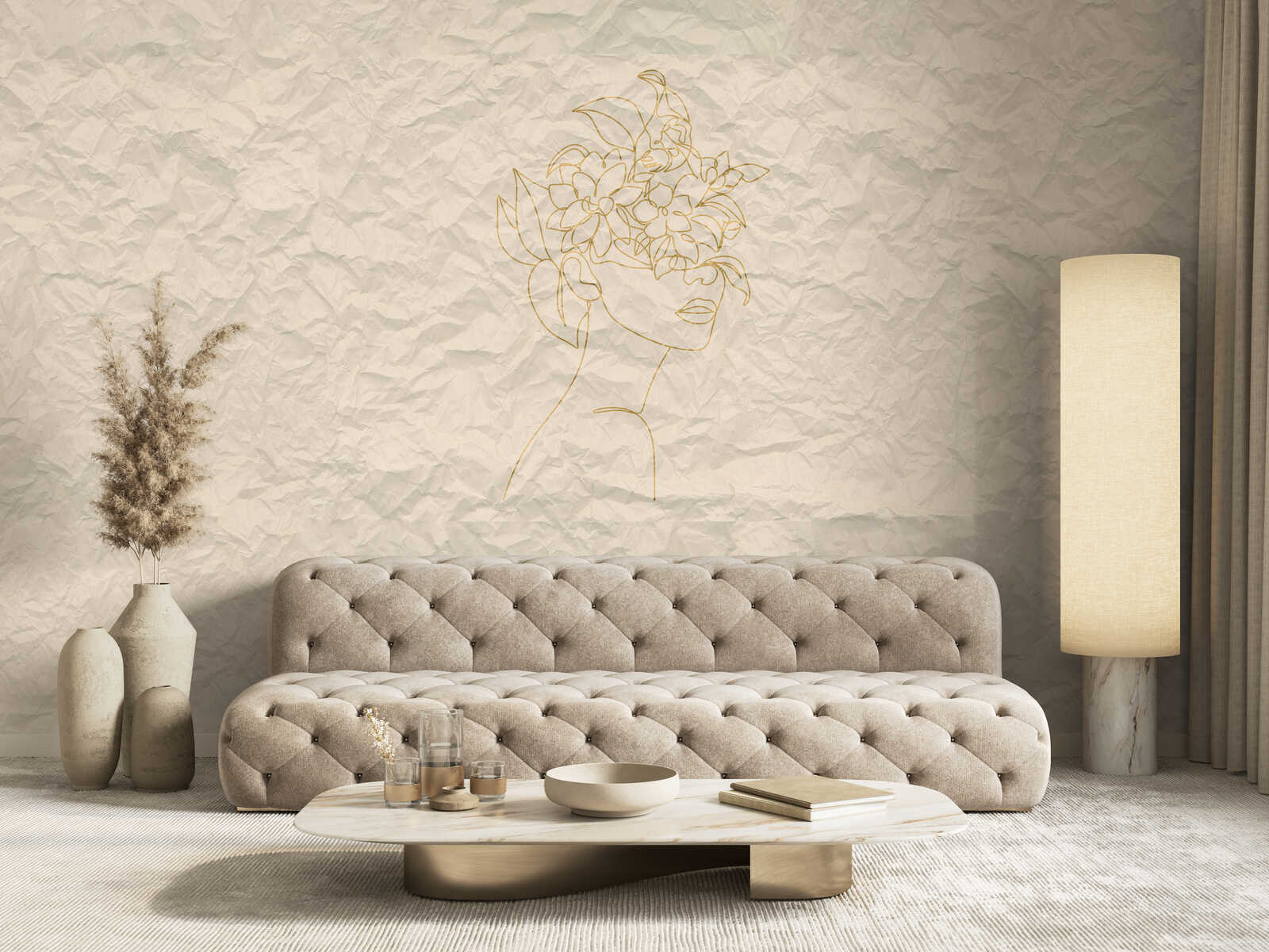 sofa, Sofa, Beige, titled