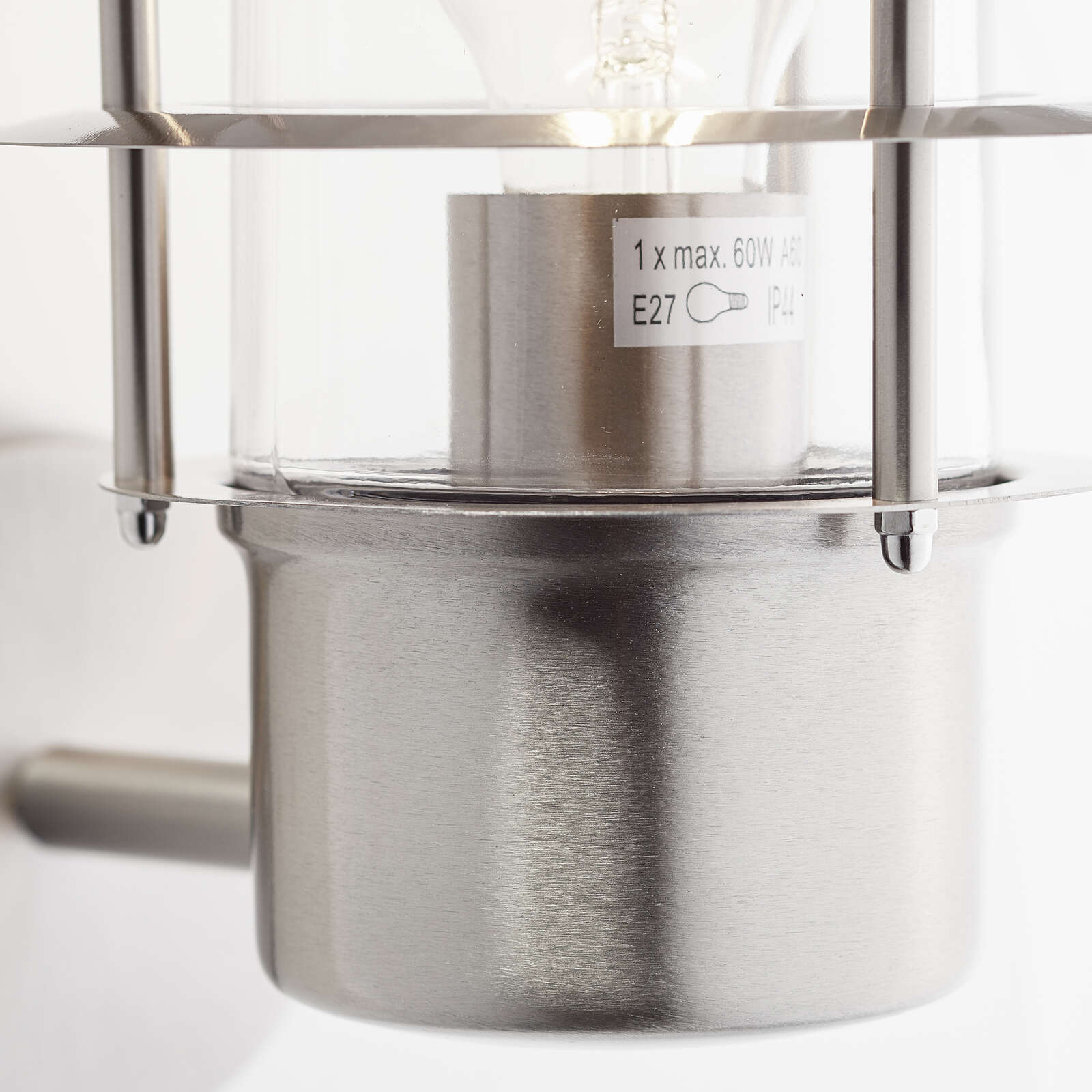 Wandleuchte aus Metall - Pepe – Silber