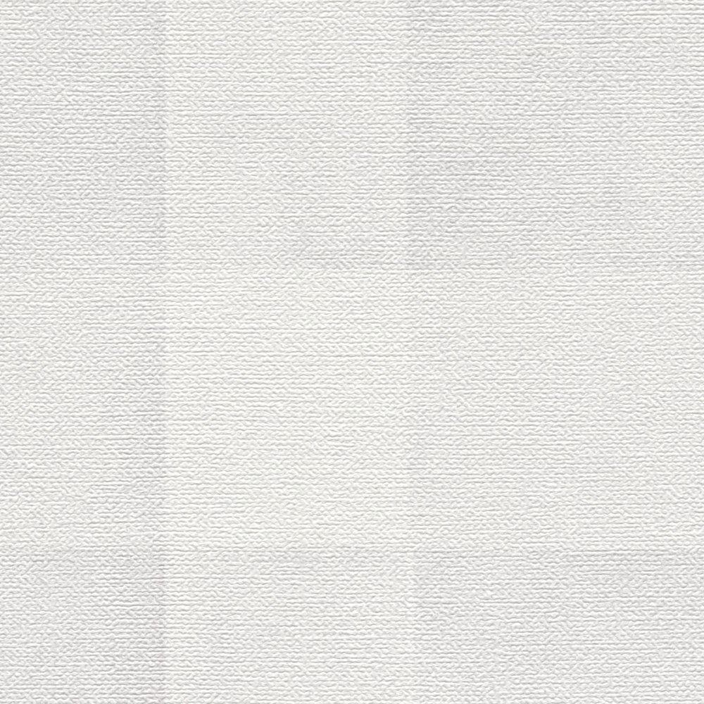             Leinenoptiktapete mit Karomuster PVC-frei – Grau
        