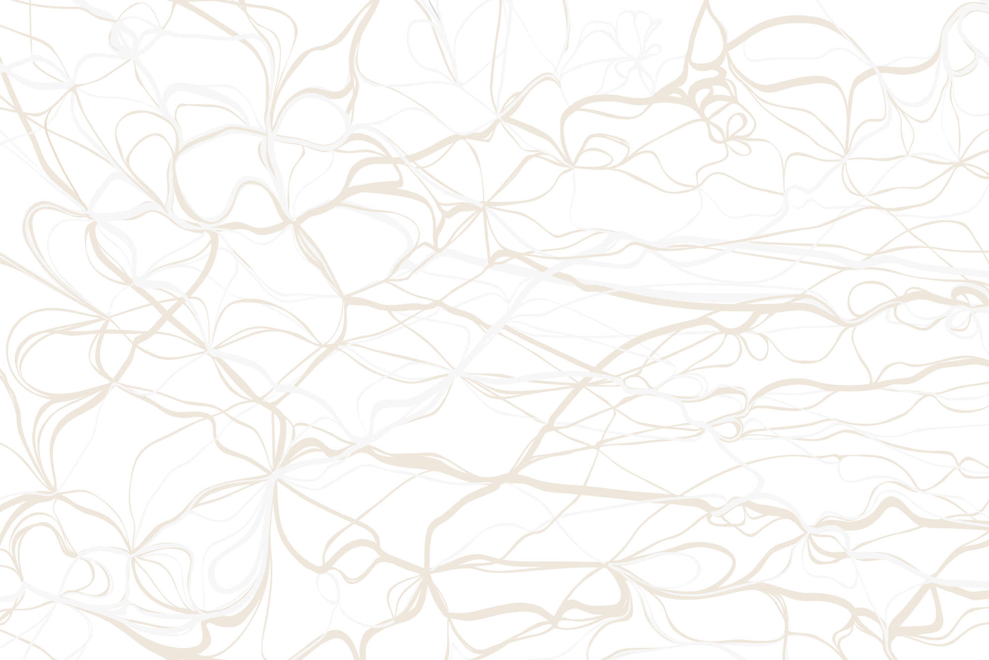             Designbehang losse lussen motief geel op premium gladde fleece
        