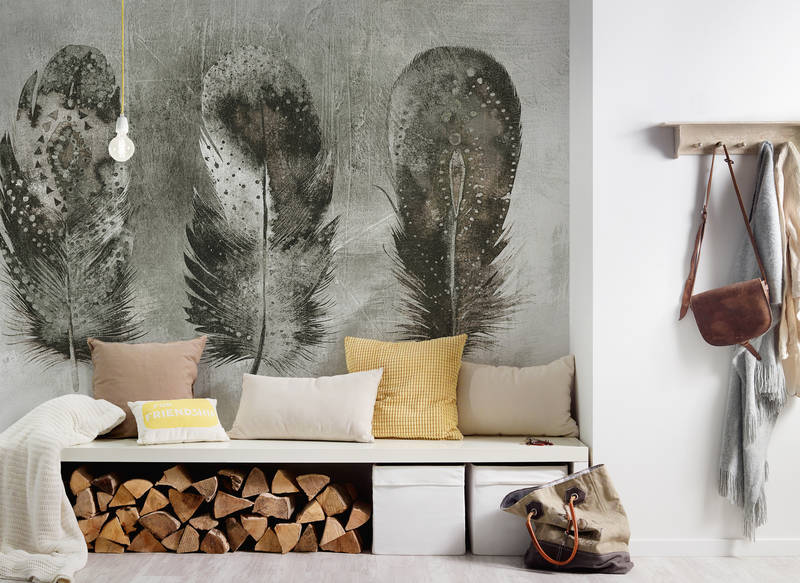 Dekoration für Zuhause, Kissen, Drinnen, Innenarchitektur, Wand