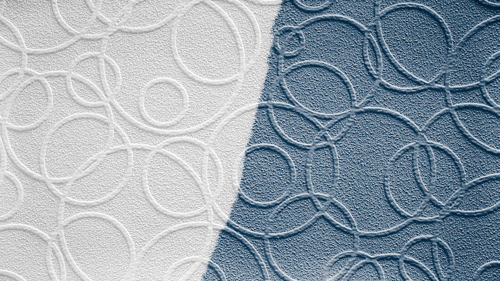             Strukturtapete grafisches Muster mit 3D-Effekt – Überstreichbar, Weiß
        