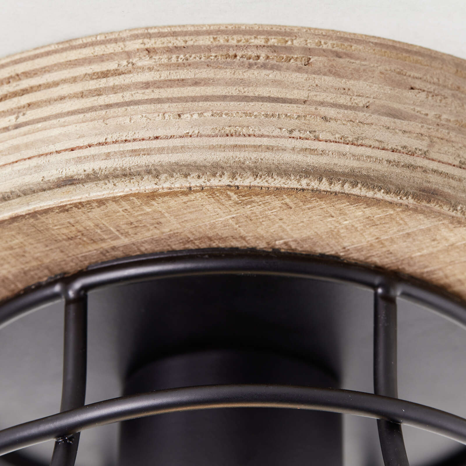 Deckenleuchte aus Holz - Annelie 1 – Braun