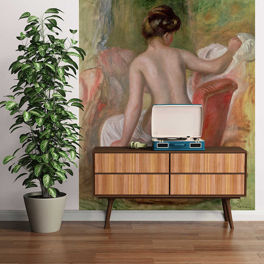         Nude in an armchair mural by Pierre Auguste Renoir
    